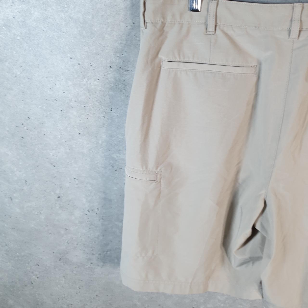 Vintage Izod Golf Chino Shorts Jorts Cargo Men’s W40 Brown Baggy Cotton