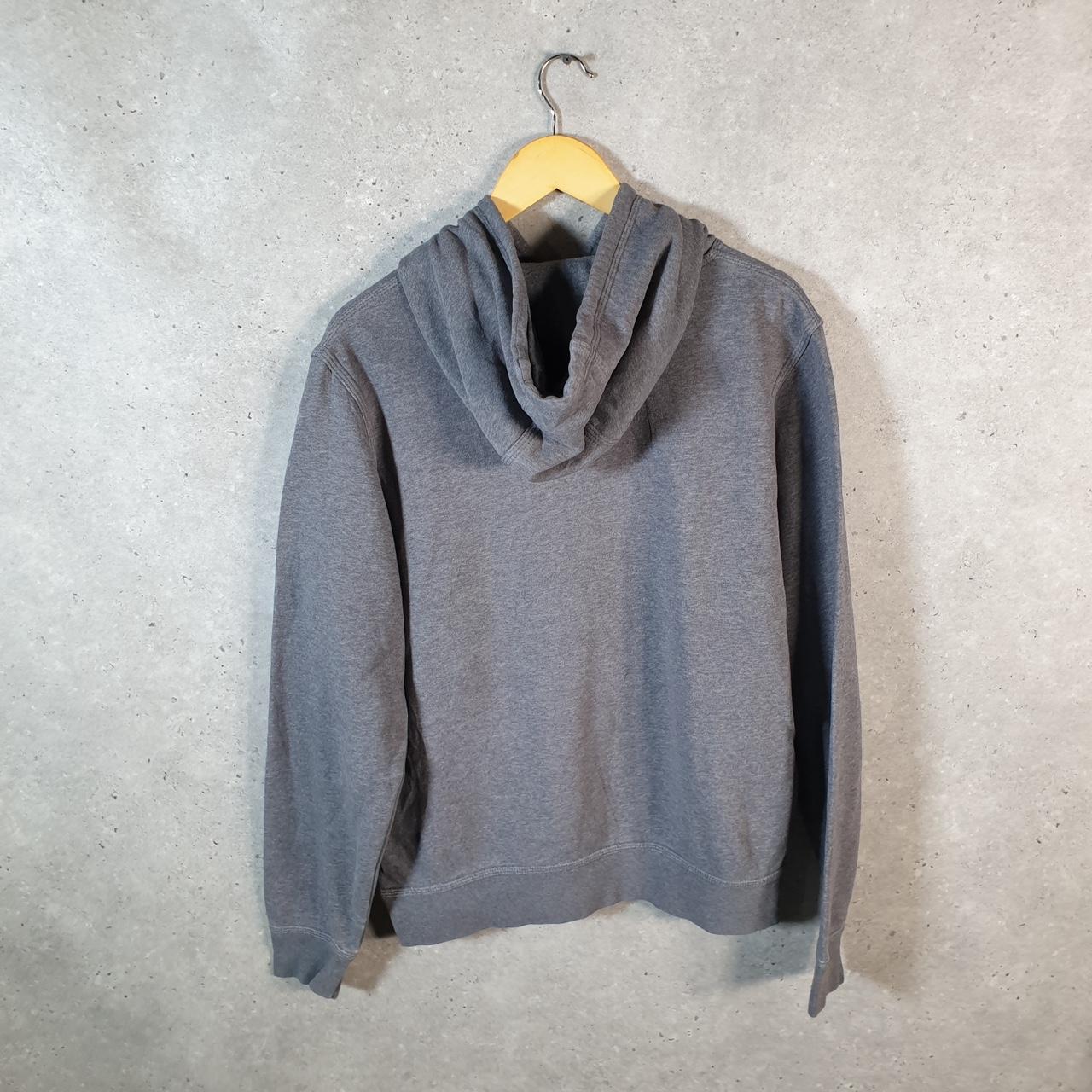 Vintage Nike Club Embroidered Hoodie Men’s Medium Grey Swoosh Y2K Pullover