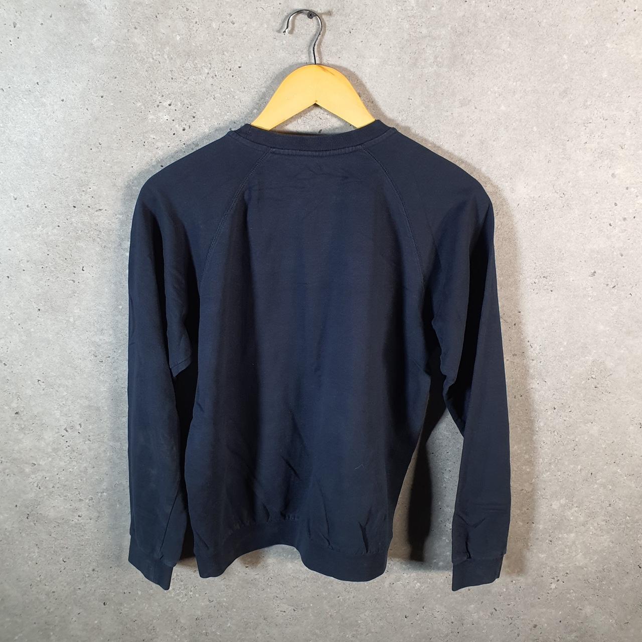 Vintage Champion Spellout Embroidered Sweatshirt Youth XL Navy Blue Pro Sport Pullover