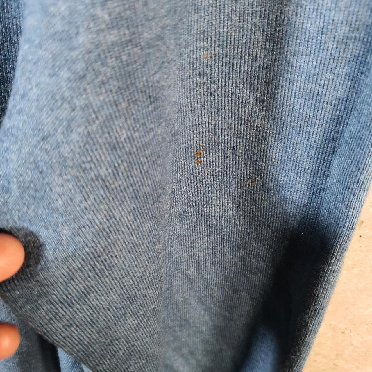 Vintage Ralph Lauren Polo Sweatshirt Men’s Medium Blue Cotton Pullover Pony