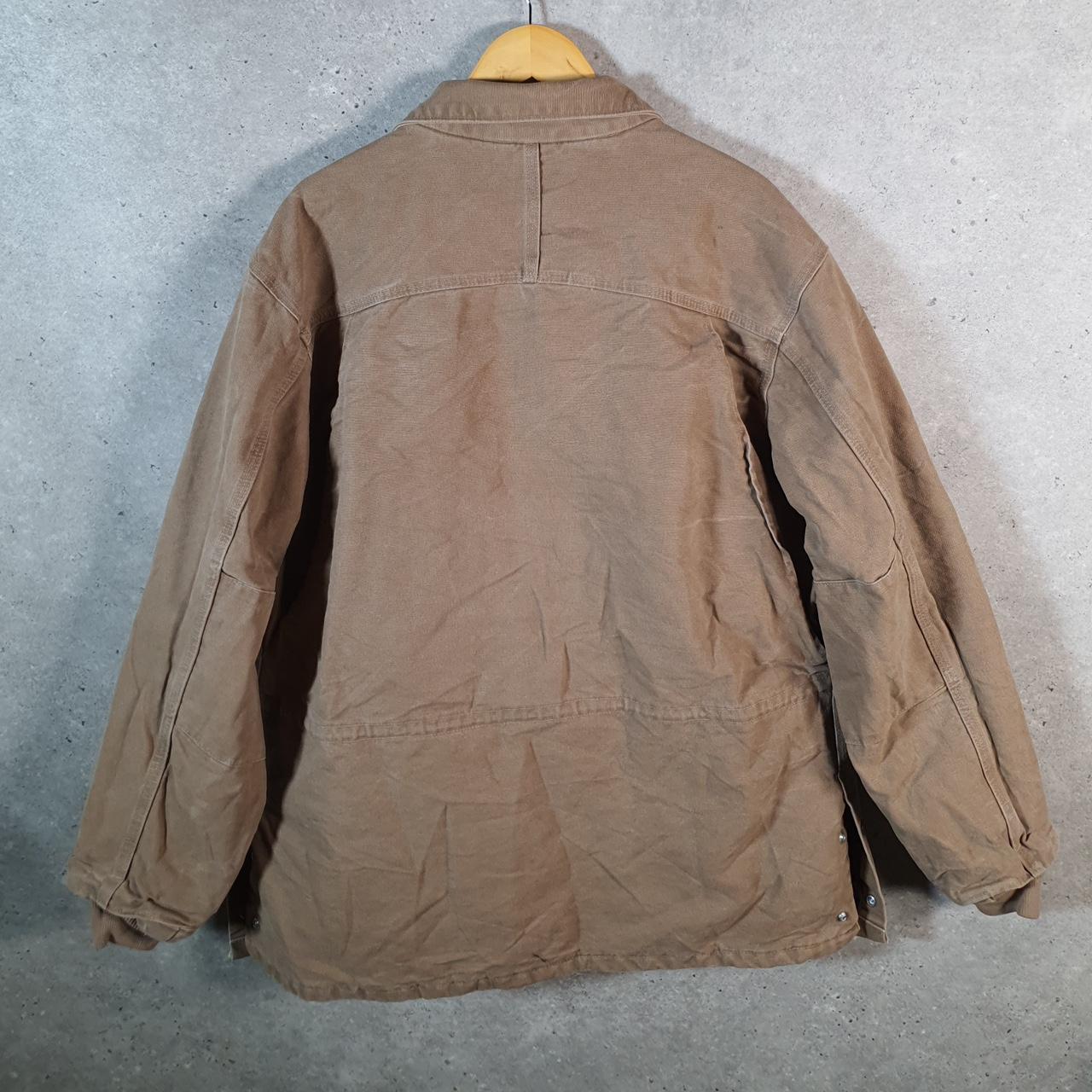 Vintage Carhartt Duck Rancher Quilted Jacket Men’s XL Brown Workwear USA G2103