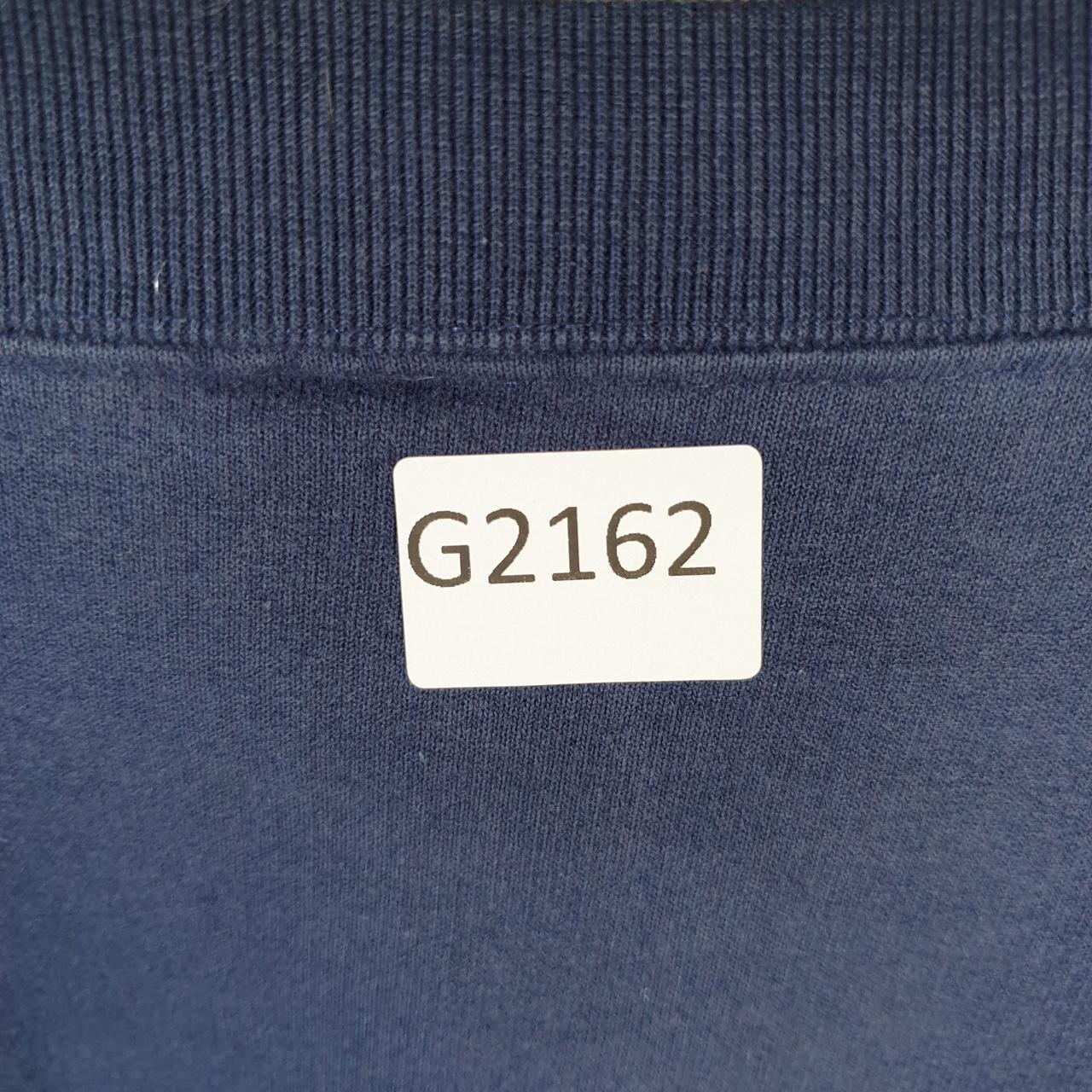 Vintage Carhartt Heavyweight Sweatshirt Men’s 2XL Navy Blue Pullover Blank USA Loose Fit