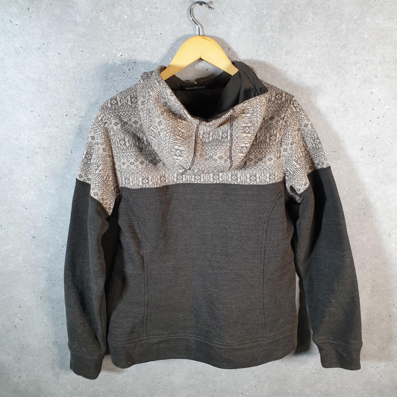 Vintage Patagonia Better Sweater Fleece Aztec Sweatshirt Womens XL Brown
