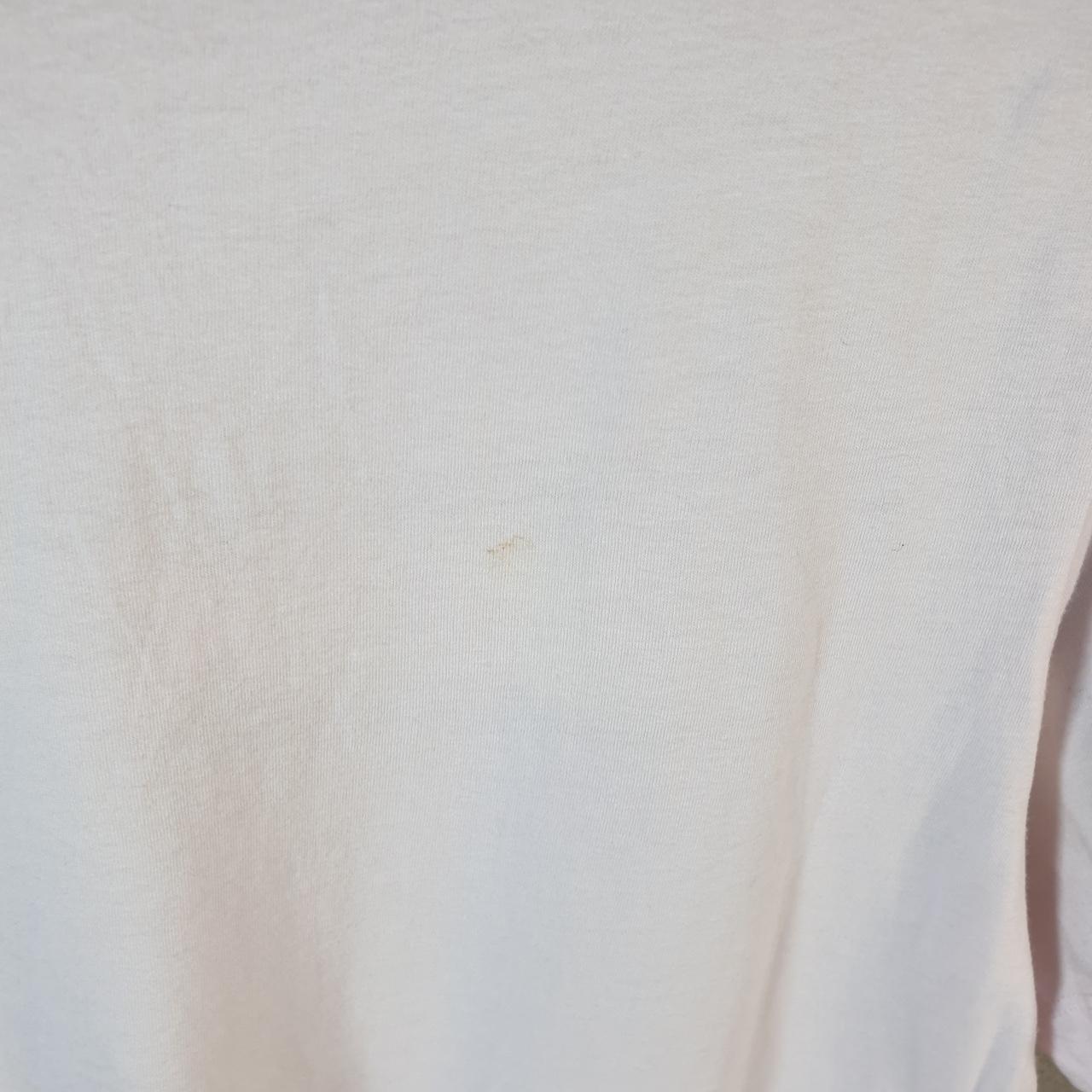 Vintage Nike Just Do It T Shirt Men’s Medium White Logo Printed Swoosh Athletic