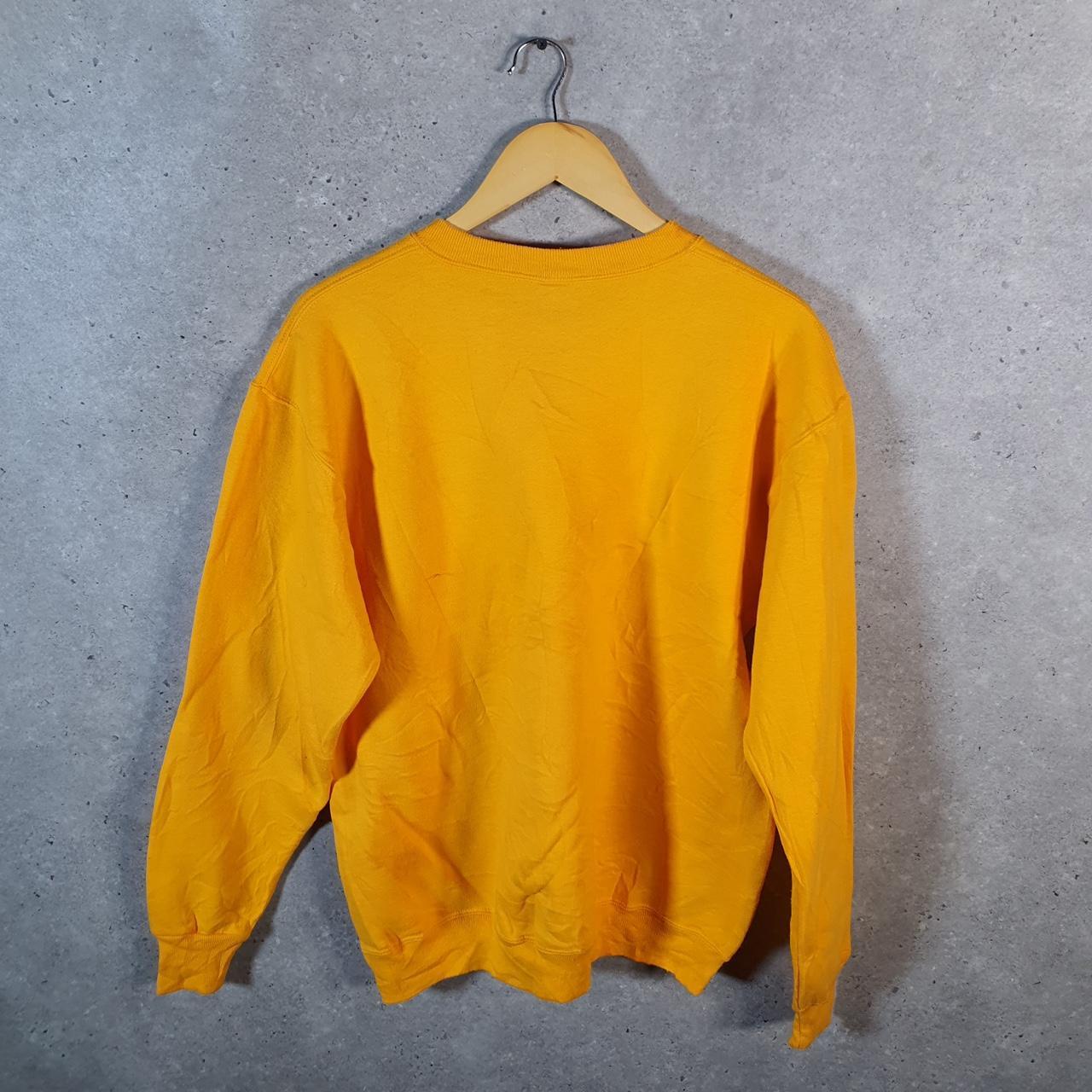 Vintage Russell Athletic Made in USA Sweatshirt Men’s Large Yellow Baggy Pullover
