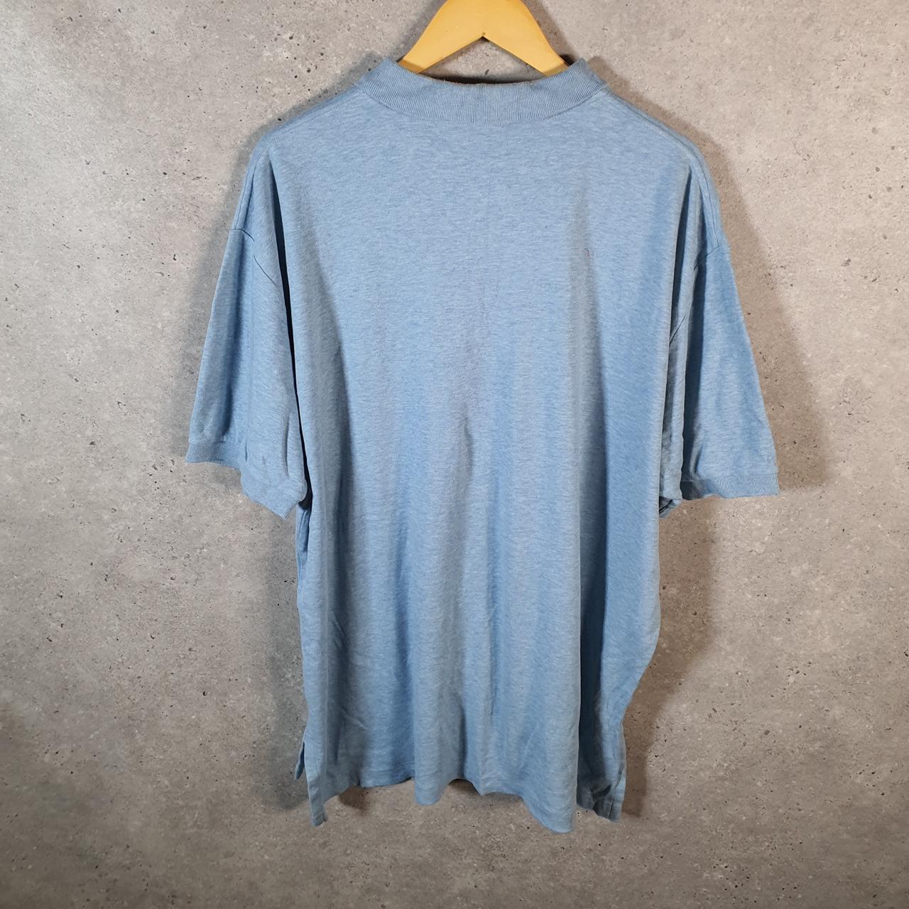 Vintage Ralph Lauren Polo Shirt Men’s XL Blue Classic Fit Embroidered Pony