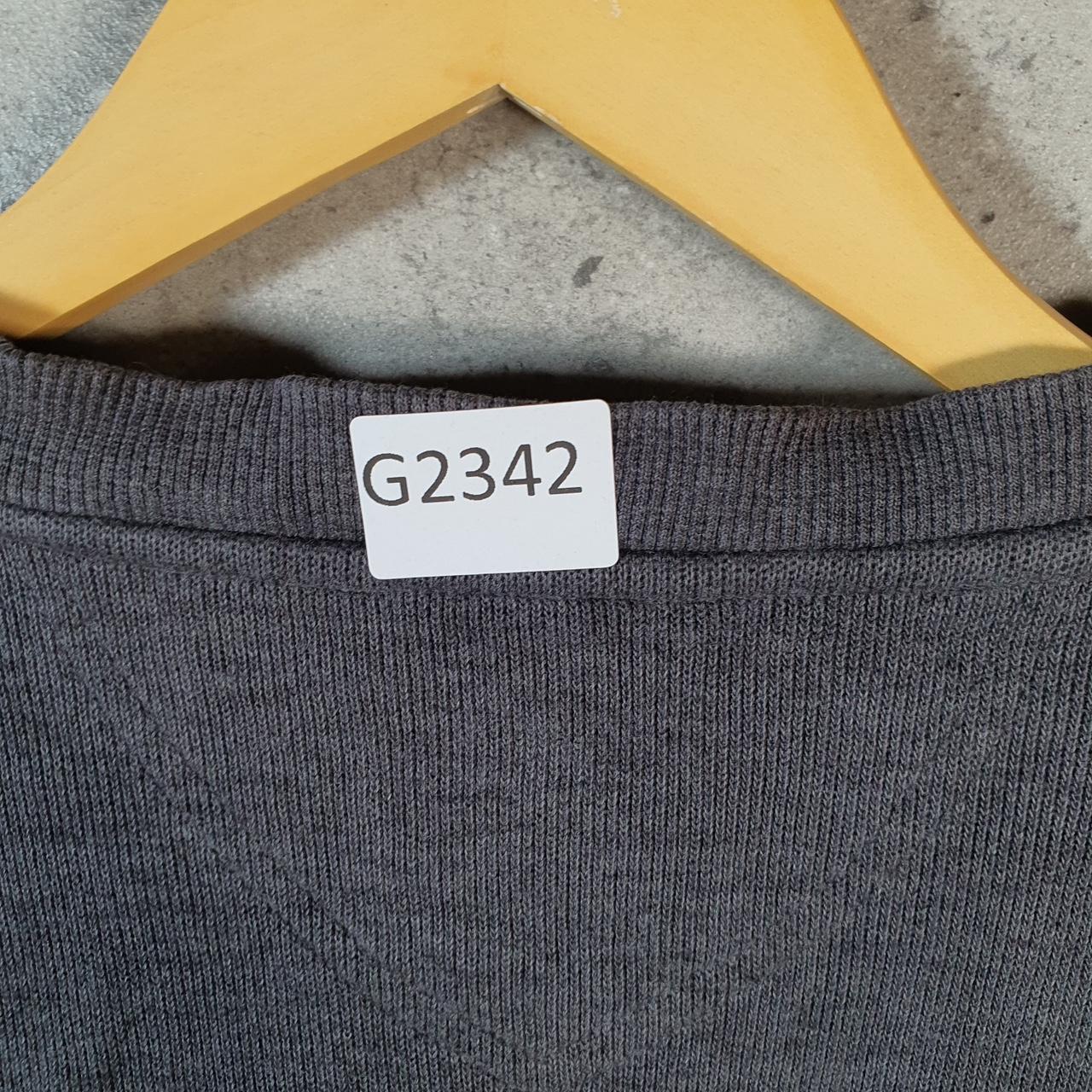 Vintage Fila 1/4 Button Knit Sweater Men’s XL Grey Y2K Pullover Casual