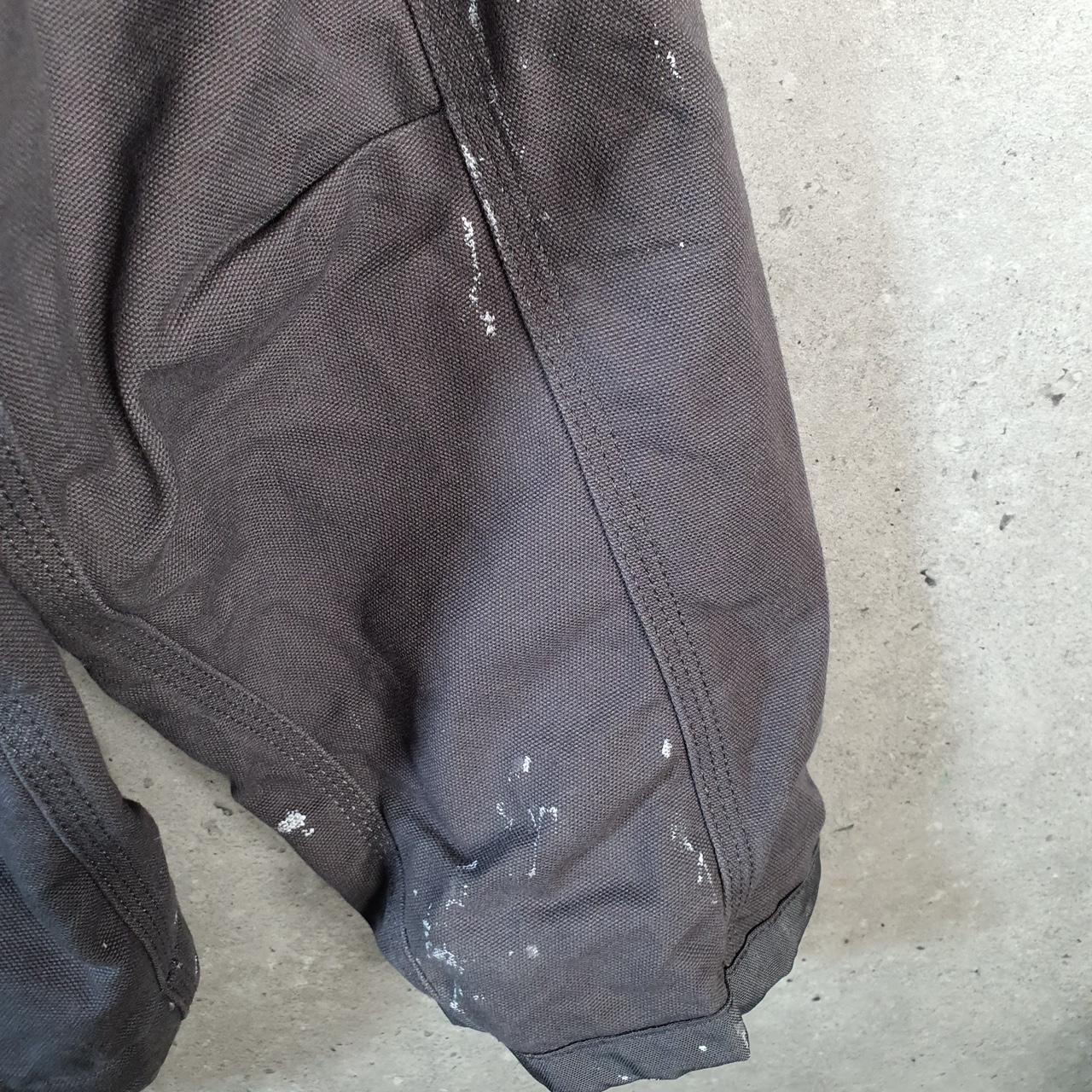 Vintage Carhartt Duck Blanket Lined Jacket Men’s XL Grey Canvas Relaxed Fit USA G2124