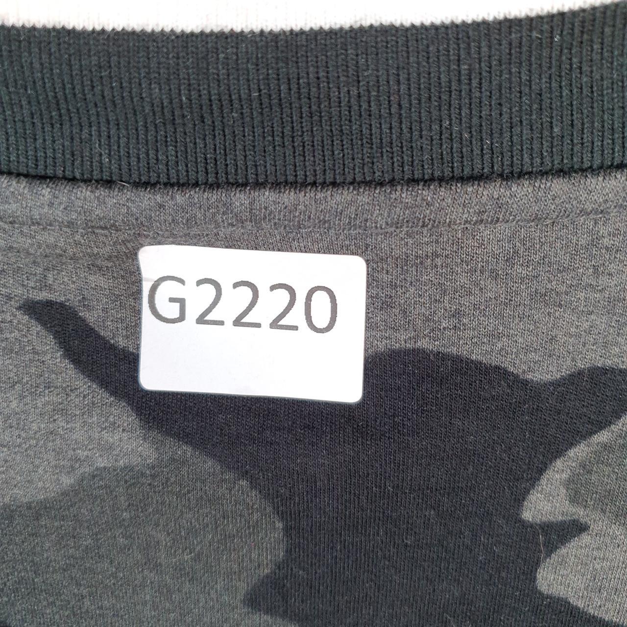 Vintage Ralph Lauren Polo P Crest Badge Sweatshirt Men’s 2XL Grey Cotton Full Zip Pony