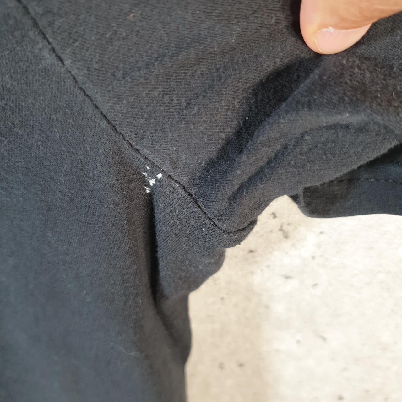 Vintage Adidas Spellout T Shirt Men’s Medium Black Three Stripes Logo Athletic