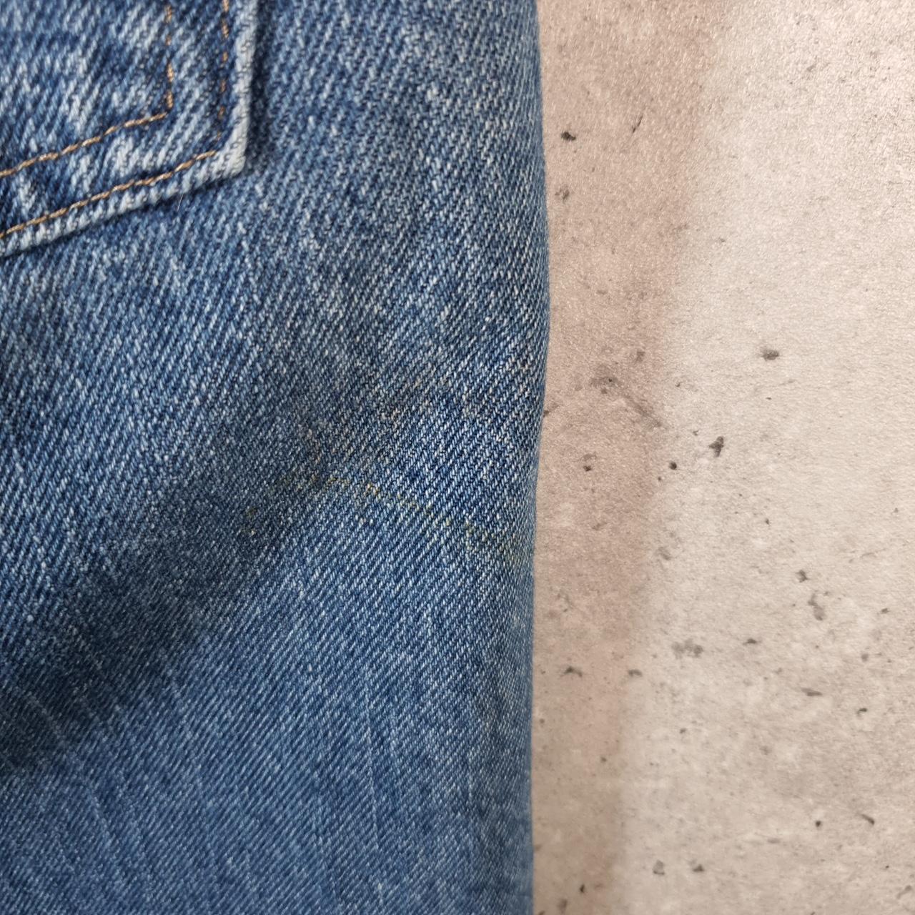 Vintage Wrangler Denim Shorts Jorts Cargo Men’s W32 Blue Baggy Cotton