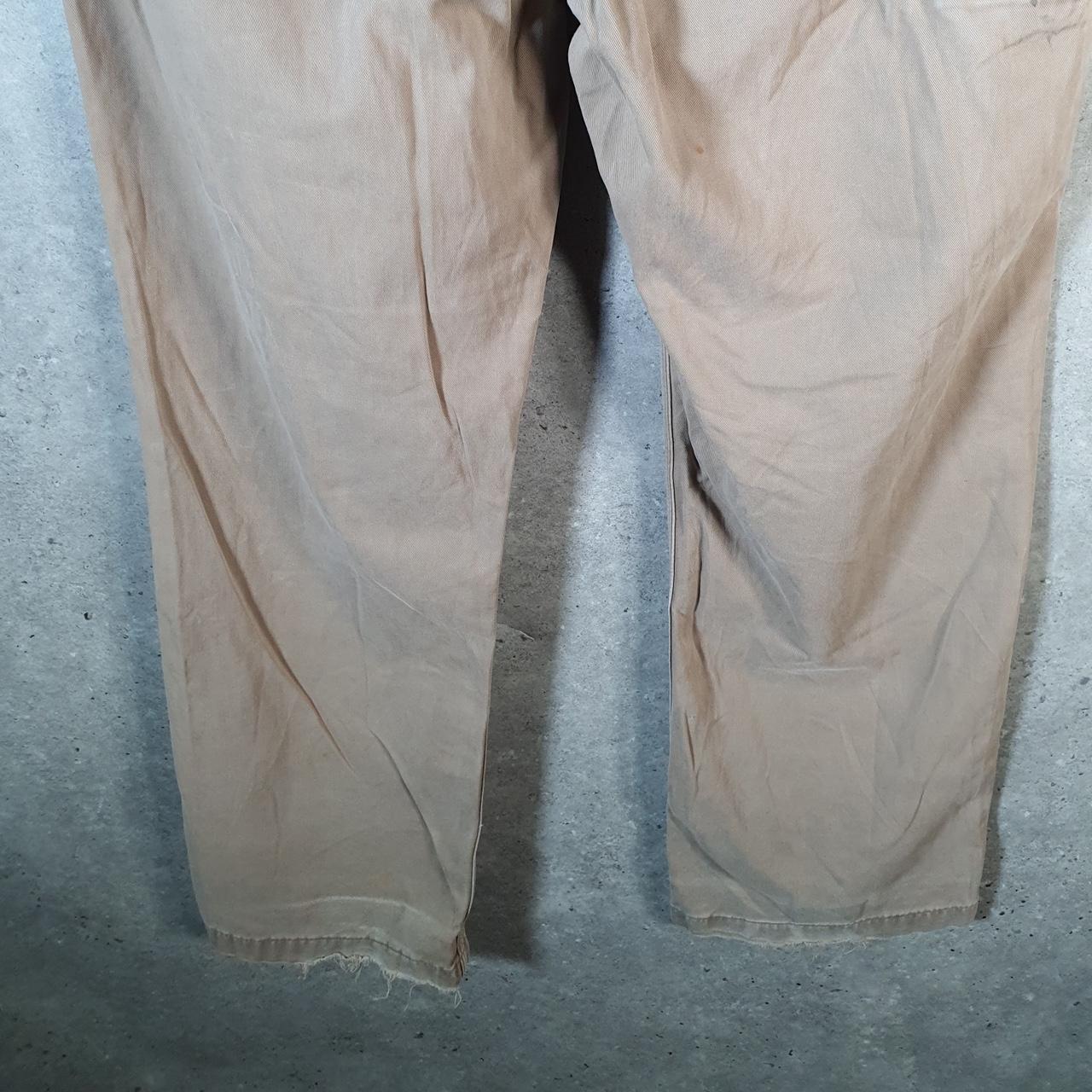 Vintage Carhartt Carpenter Trousers Mens W36 L30 Brown Relaxed Fit Workwear