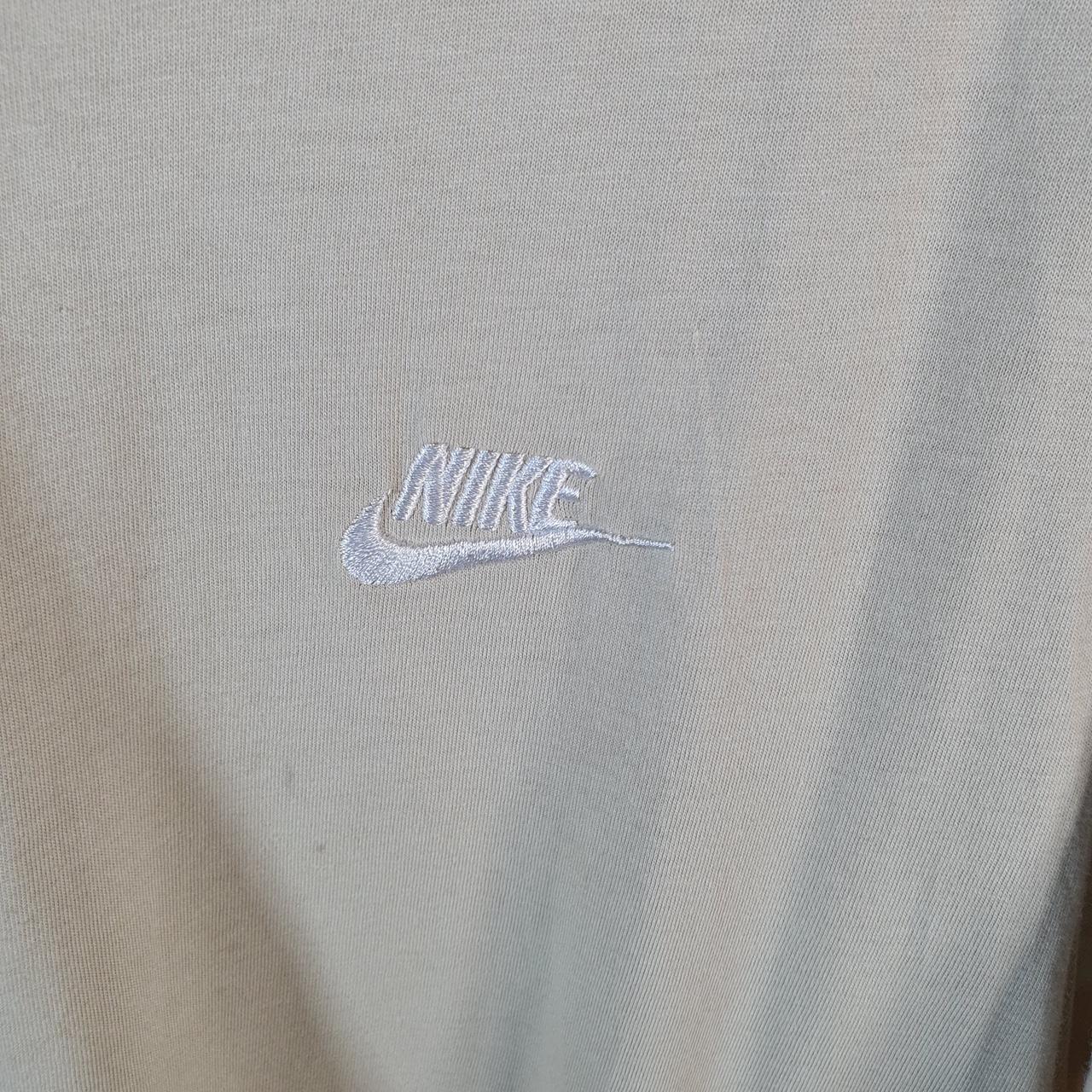 Vintage Nike Embroidered Club T Shirt Men’s XL Brown Swoosh Athletic