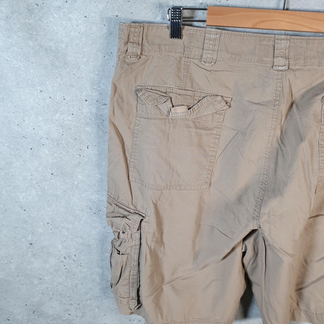 Vintage Chaps Ralph Lauren Polo Shorts Jorts Cargo Men’s W38 Brown Baggy Cotton