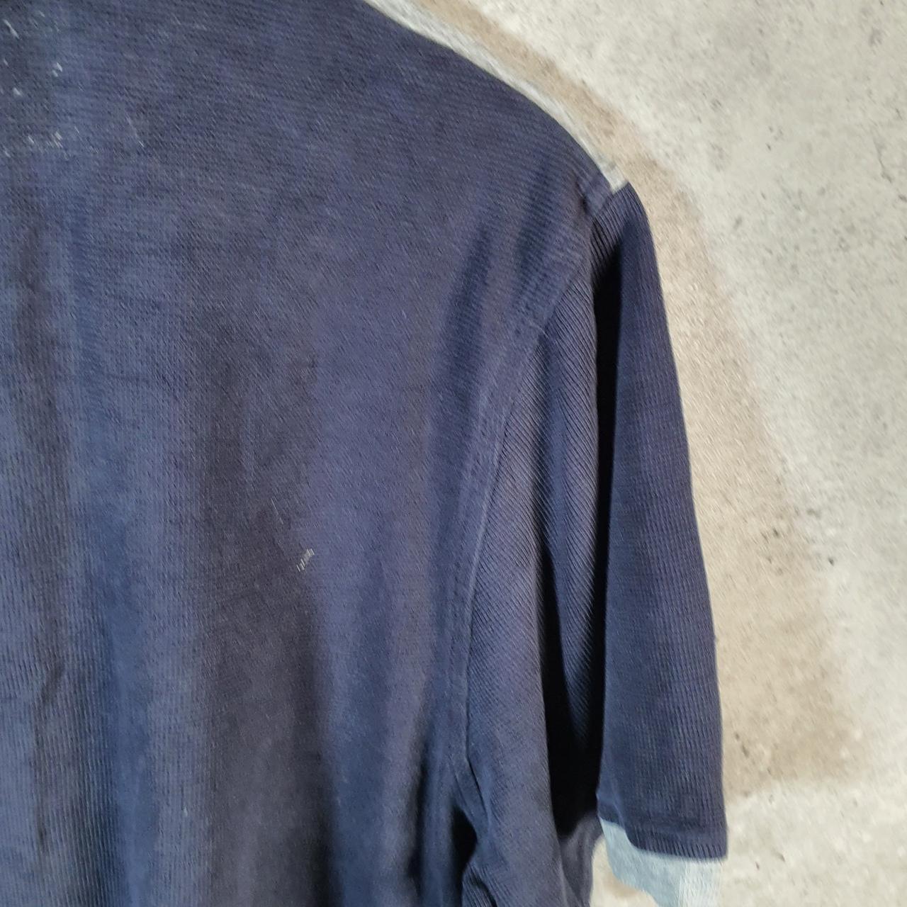 Vintage Tommy Hilfiger T Shirt Men’s Medium Navy Blue Classic Fit Embroidered Logo