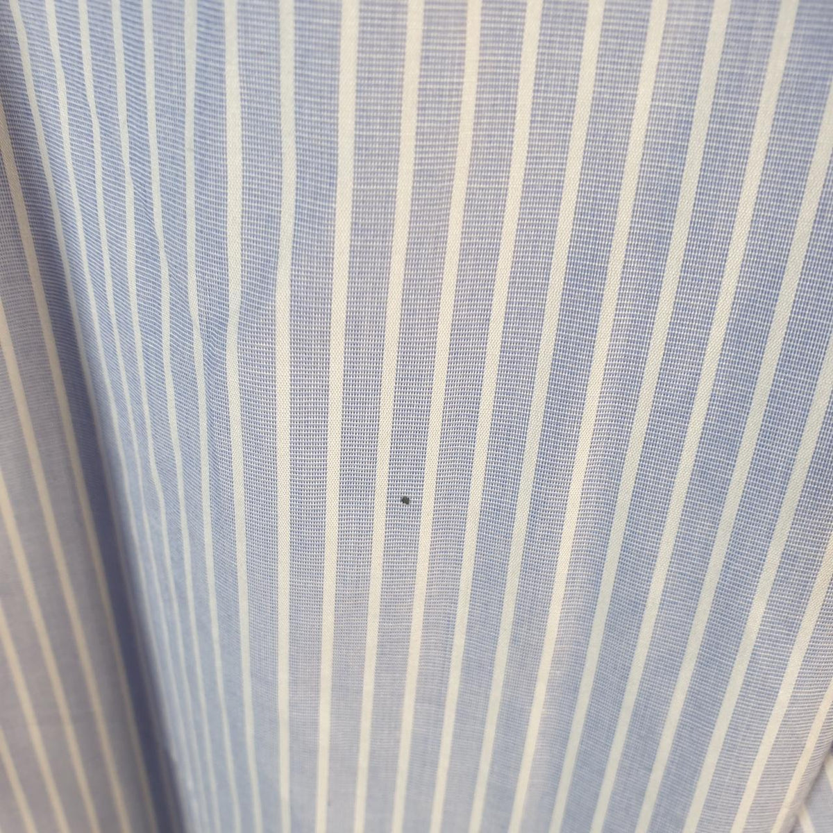 Vintage Ralph Lauren Button Down Shirt Men’s Large Blue Striped Easy Care Pony