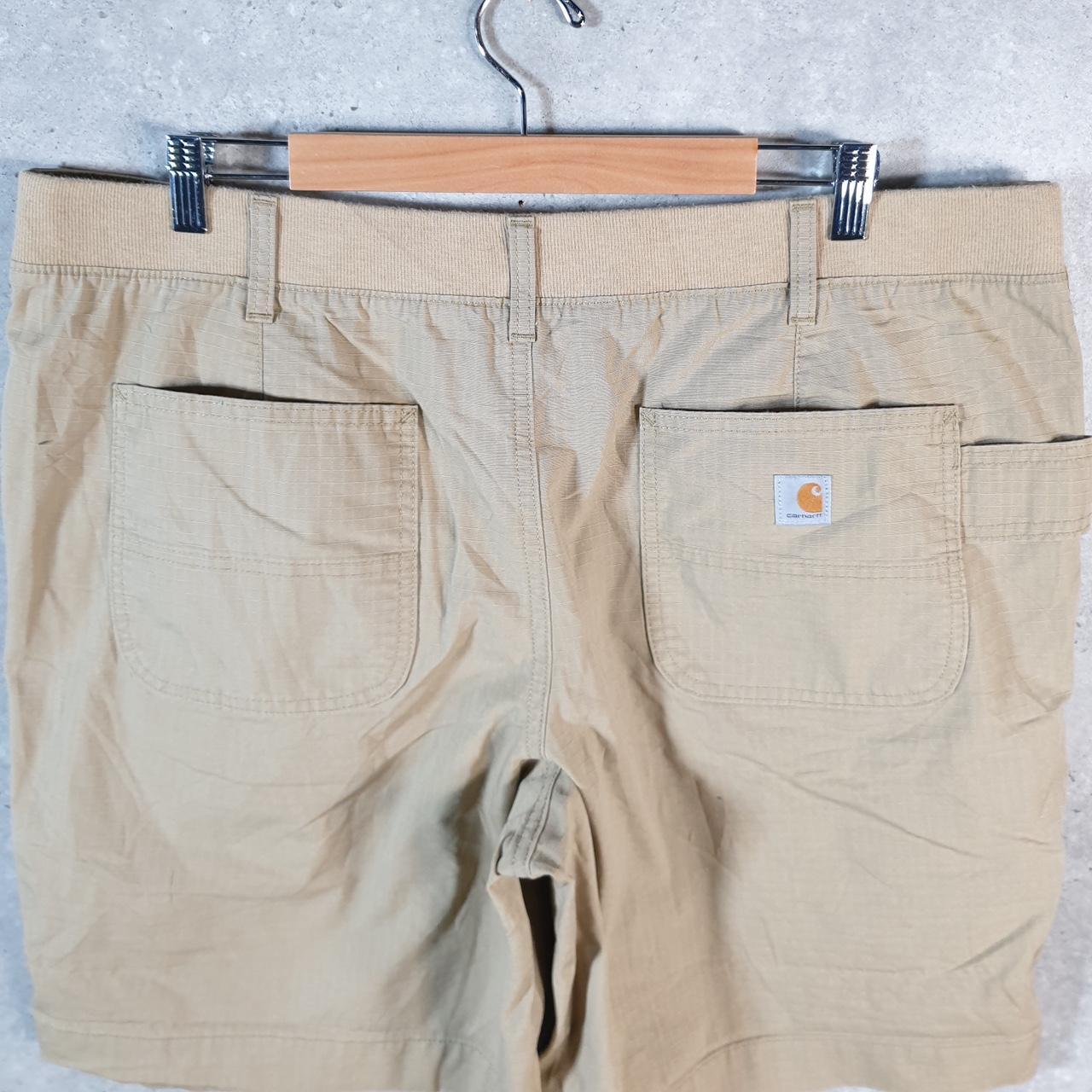 Vintage Carhartt Baggy Carpenter Shorts Jorts Cargo Womens W40 Brown Original Fit