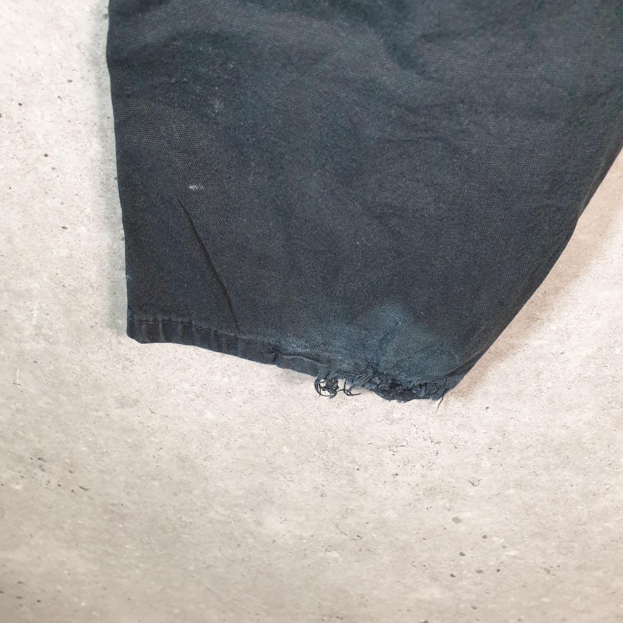 Vintage Carhartt Carpenter Double Knee Trousers Womens W32 L28 Black Loose Fit