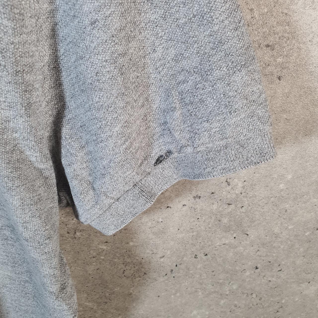 Vintage American Eagle Polo Shirt Men’s Small Grey Regular Fit Embroidered Logo