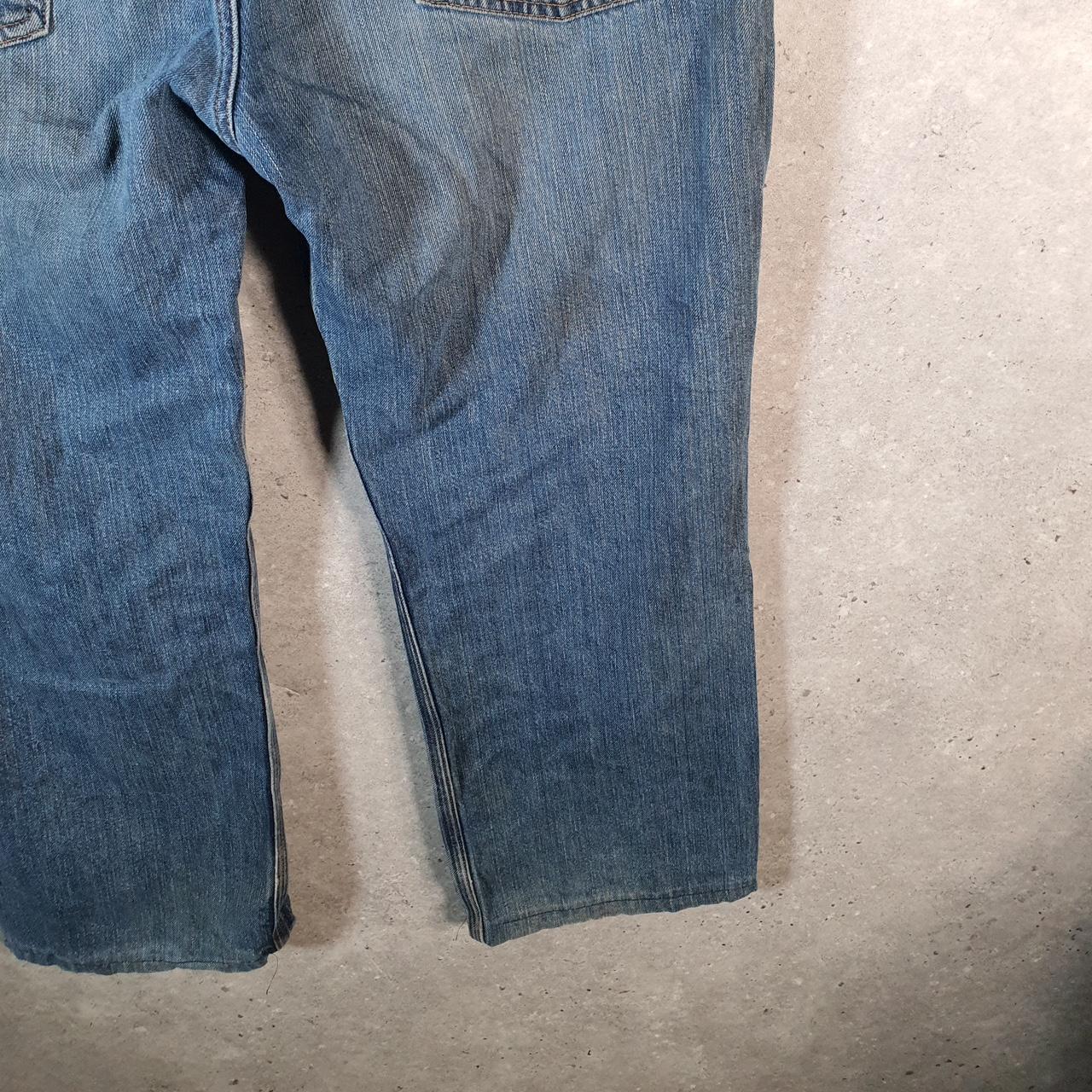 Vintage Carhartt Workwear Carpenter Jeans Mens W40 L28 Blue Denim Relaxed Fit USA