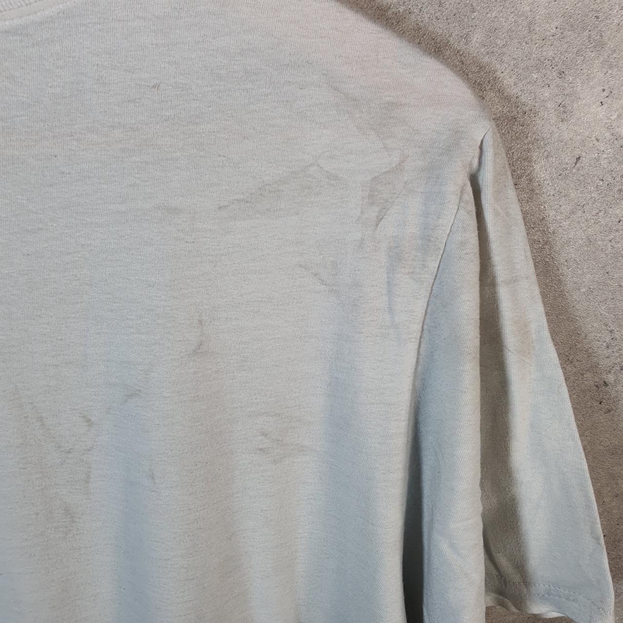 Vintage Adidas Amplifier T Shirt Shirt Men’s Large Grey Three Stripes Logo Athletic C9860