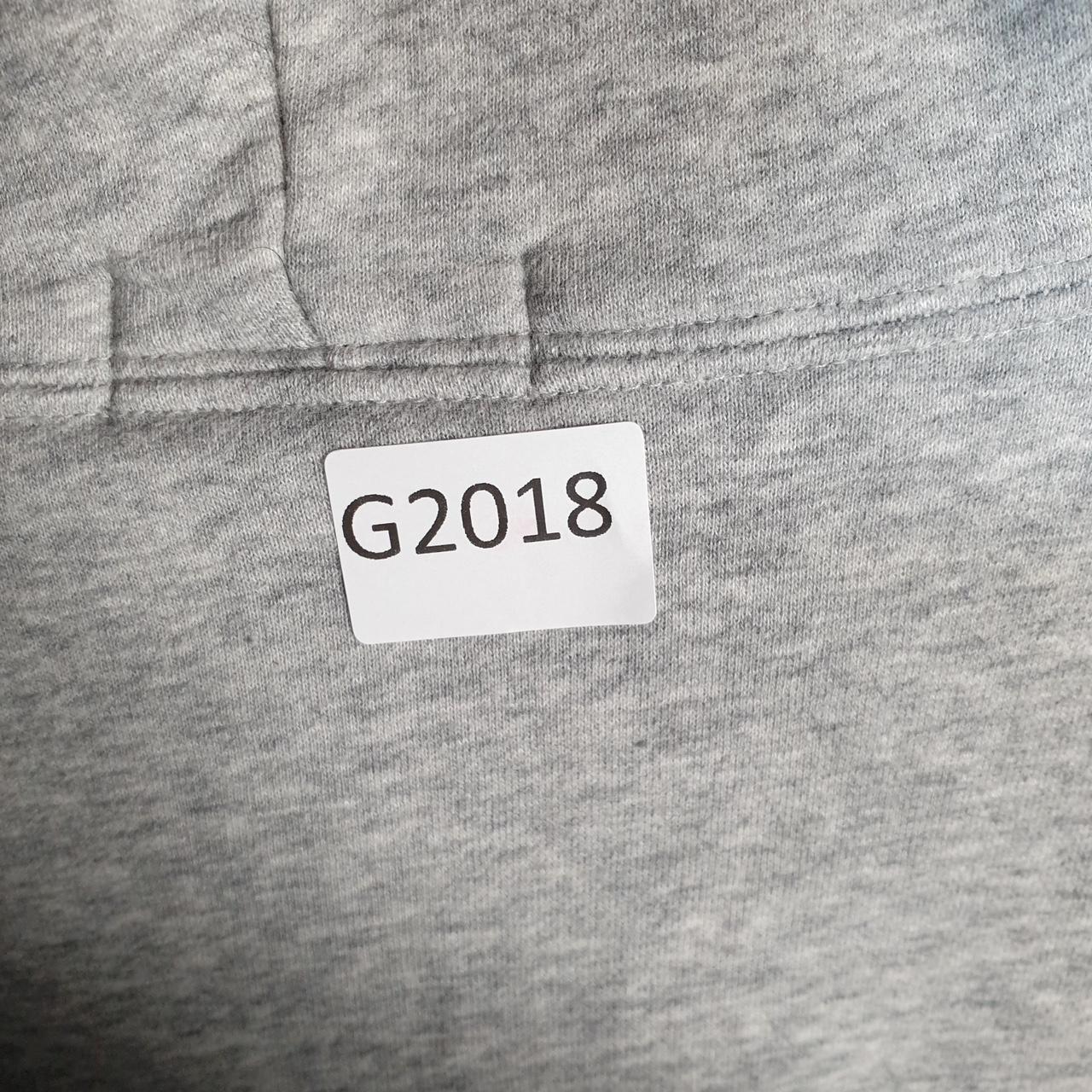 Vintage Ralph Lauren Polo Bear Hoodie Men’s 2XL Grey Cotton Full Zip Pony Big Fish Vintage