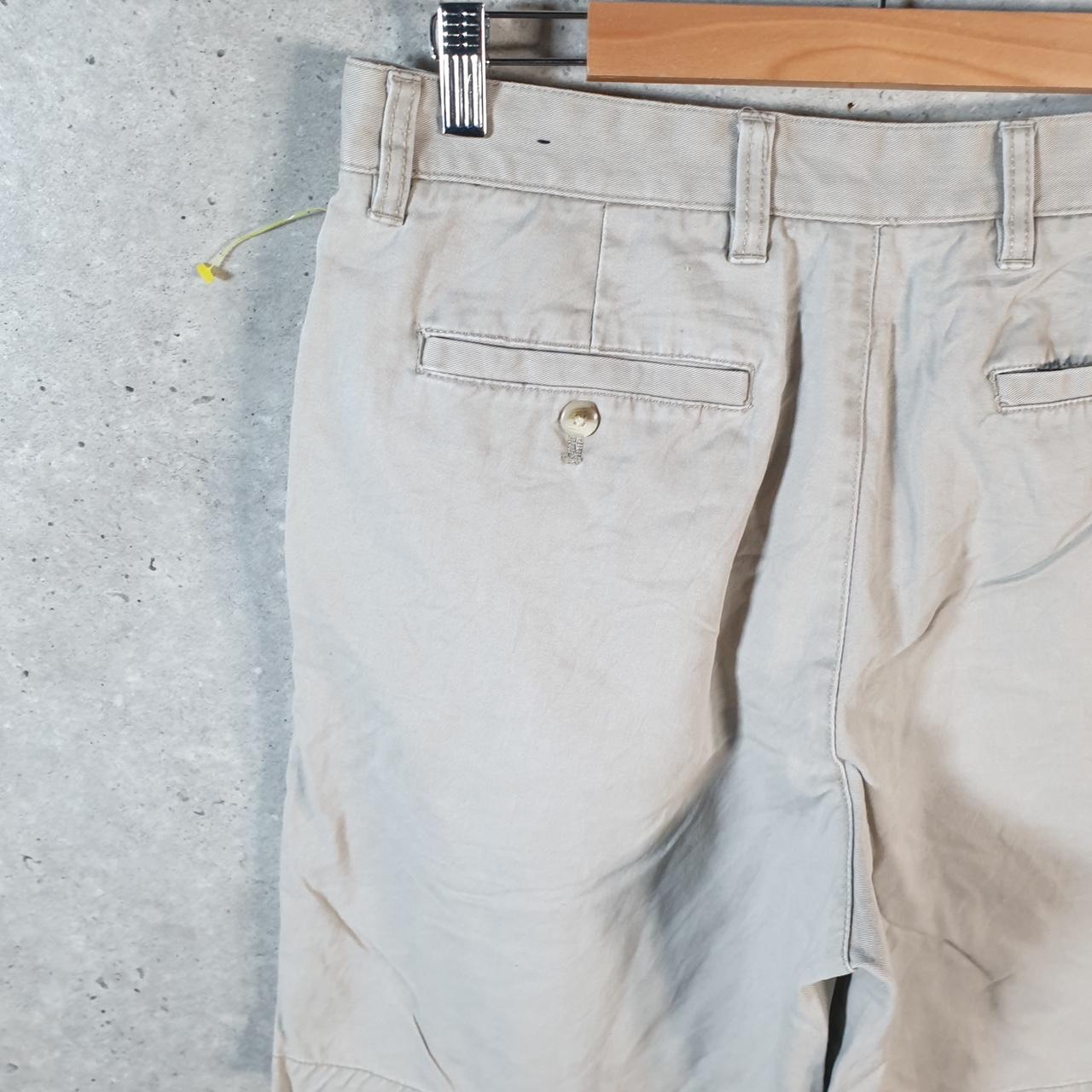 Vintage Izod Golf Chino Shorts Jorts Cargo Men’s W34 Brown Baggy Cotton