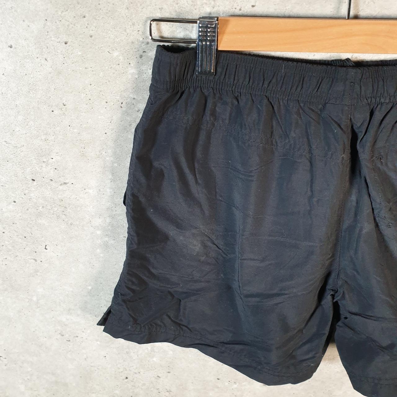 Vintage Columbia Performance Fishing Gear Shorts Womens Small Black Athletic Hiking