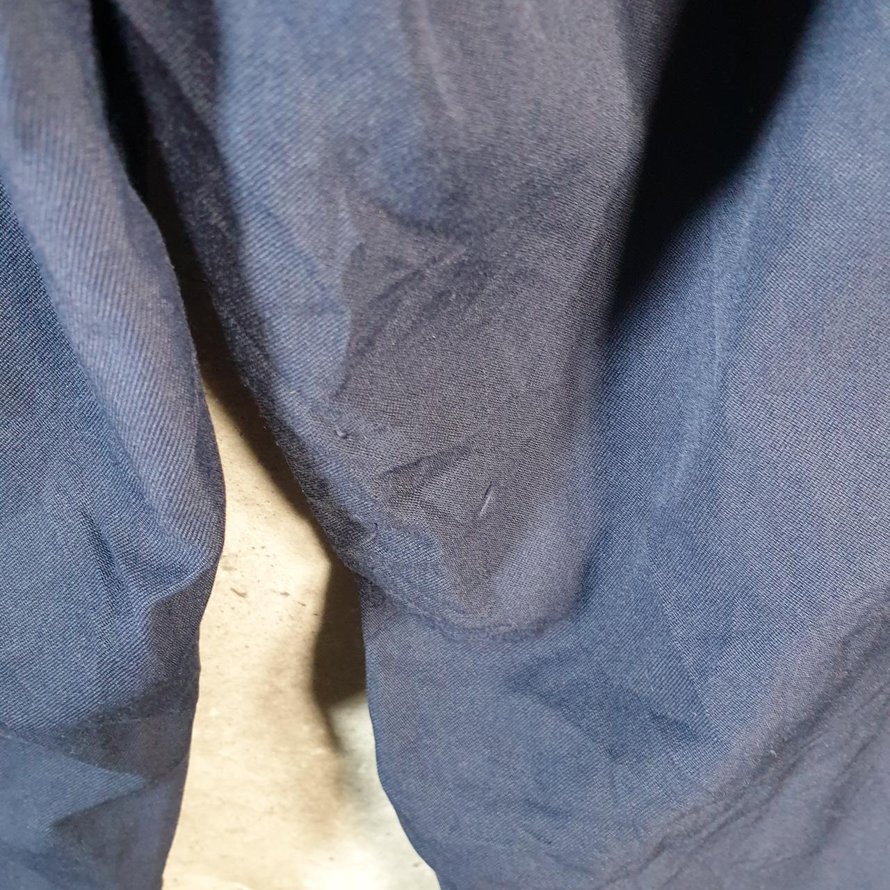 Vintage Carhartt FR Carpenter Trousers Mens W40 L28 Navy Blue Relaxed Fit Workwear USA