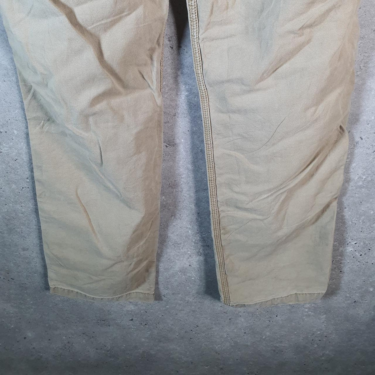 Vintage Carhartt Carpenter Trousers Mens W36 L34 Brown Relaxed Fit Workwear USA