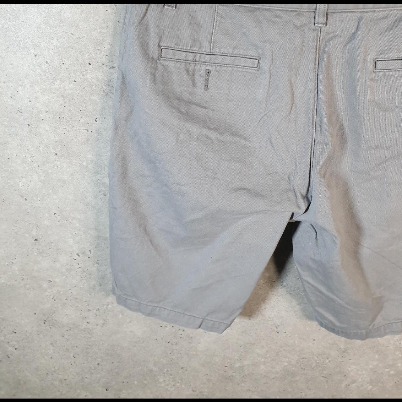 Vintage Dockers Chino Shorts Jorts Cargo Men’s W38 Grey Baggy Cotton