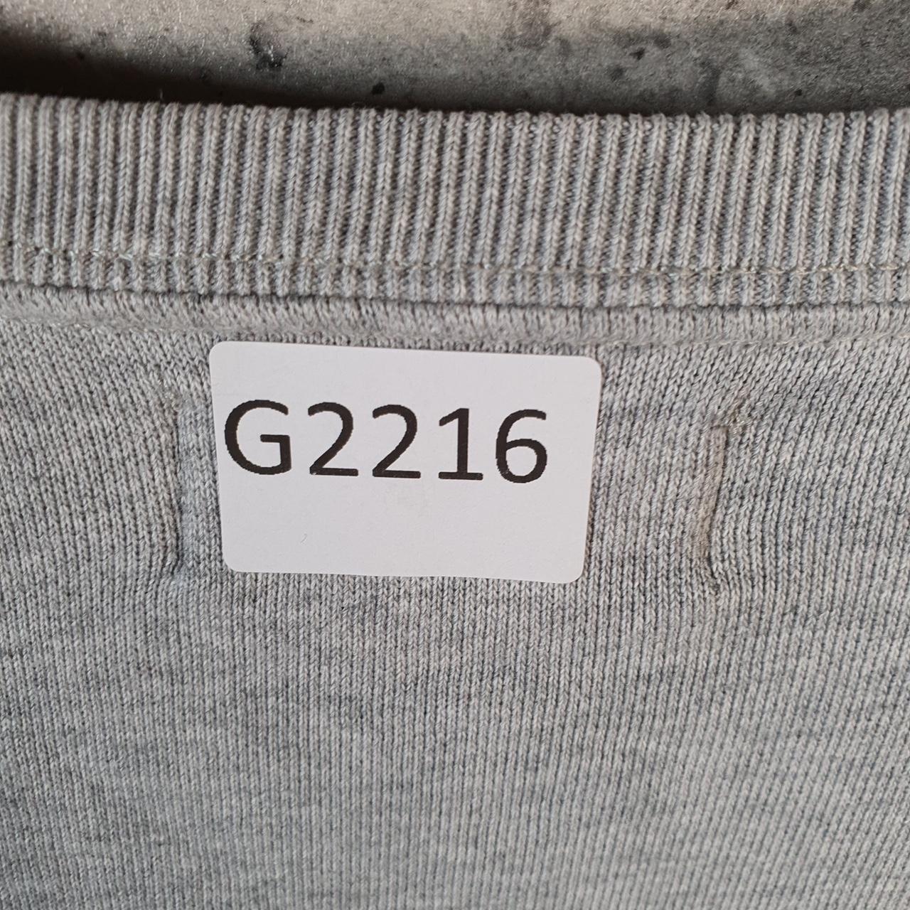 Vintage Ralph Lauren Polo Sweatshirt Men’s 2XL Grey Boxy Baggy Cotton Pullover Pony