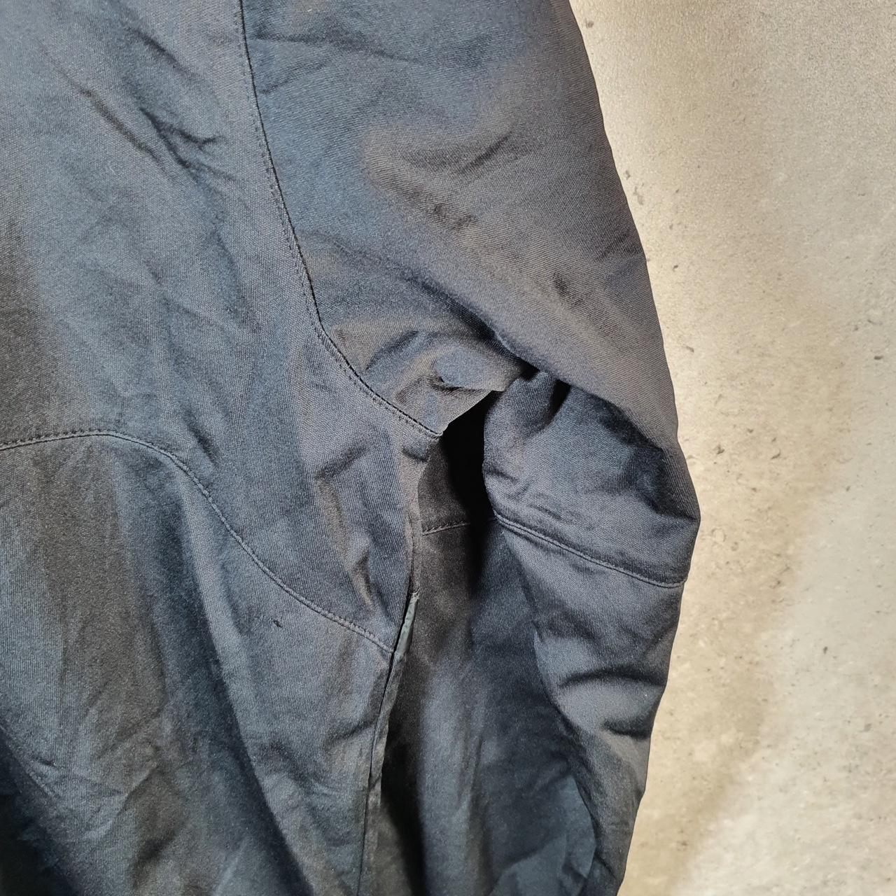 Vintage Nike Golf Windbreaker Track Jacket Mens Medium Black Swoosh Full Zip USA