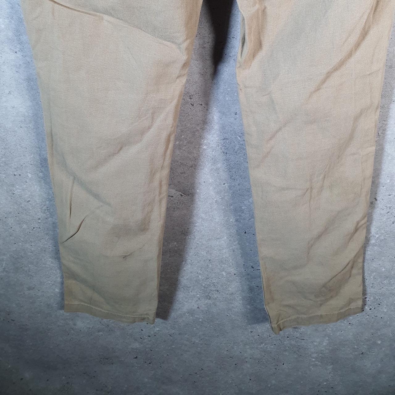 Vintage Carhartt Carpenter Trousers Mens W32 L32 Brown Straight Fit Workwear