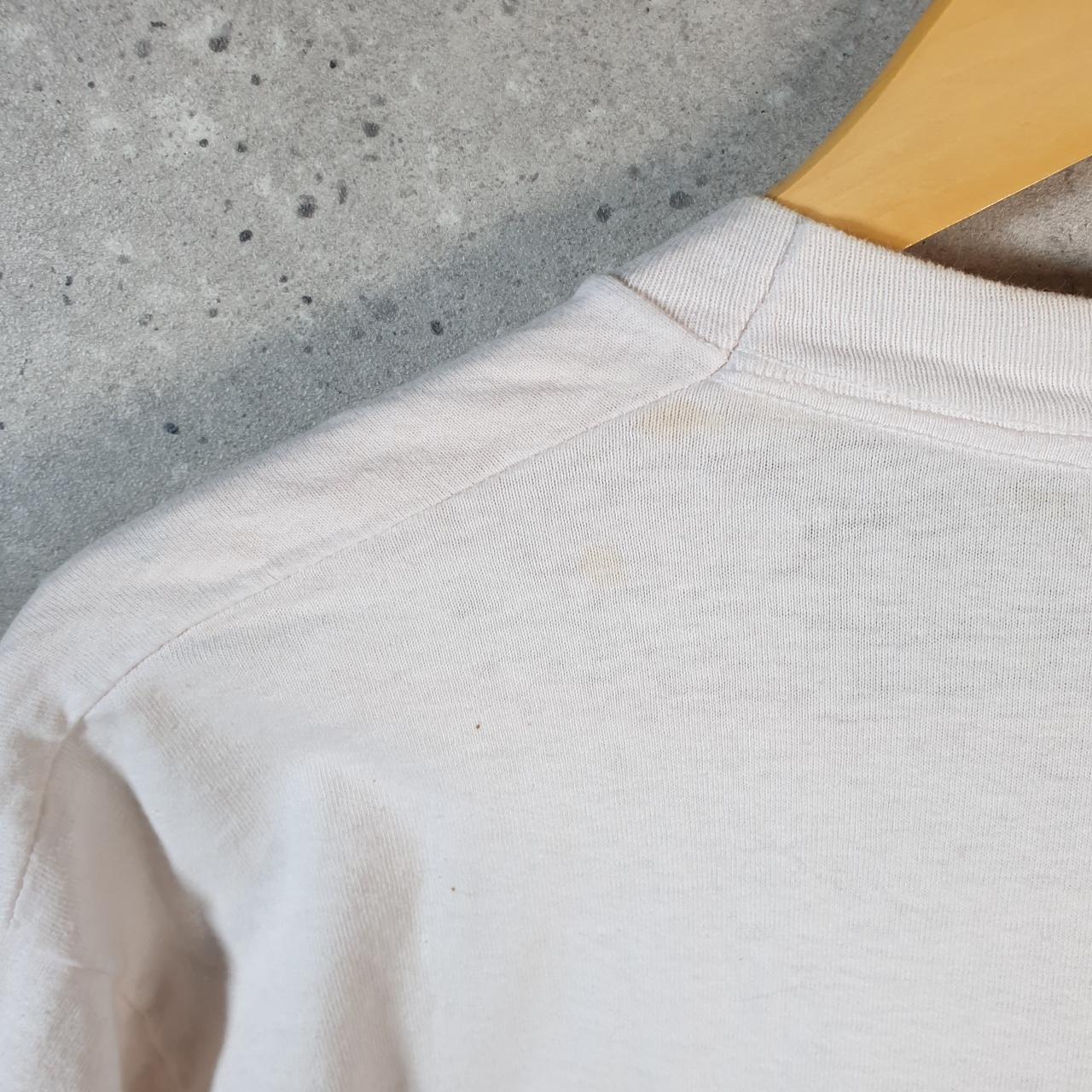 Vintage Fruit Of The Loom 1988 Bush Quayle California Gold Rush USA Single Stitch T Shirt Men’s Large White