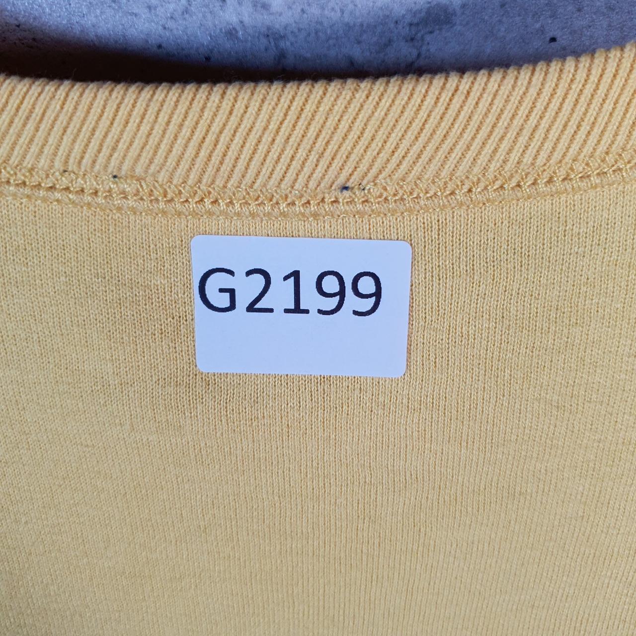 Vintage Ralph Lauren Polo Sweatshirt Men’s Small Yellow Boxy Baggy Pullover Pony