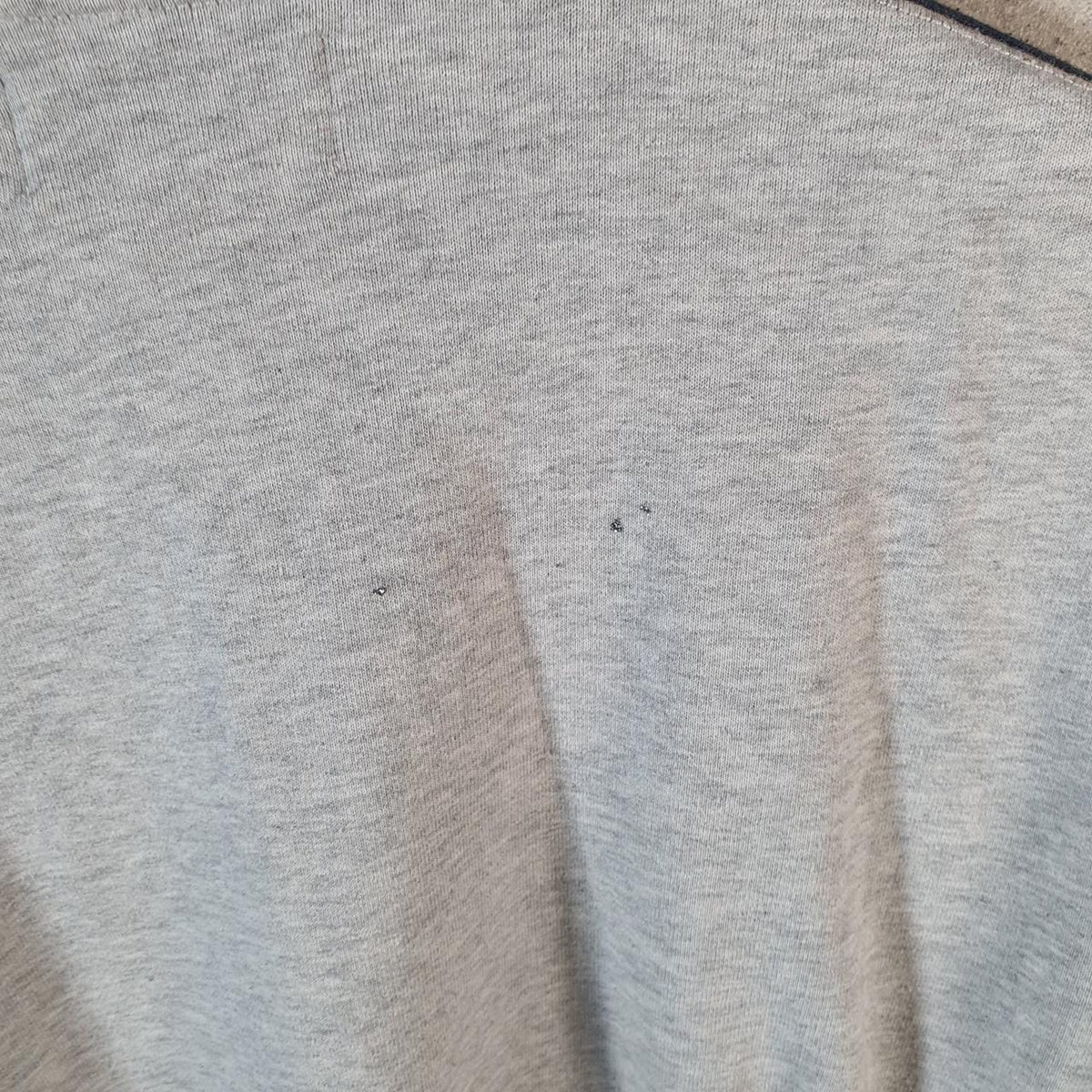 Vintage Ralph Lauren Polo Sweatshirt Men’s Medium Grey Cotton Full Zip Pony