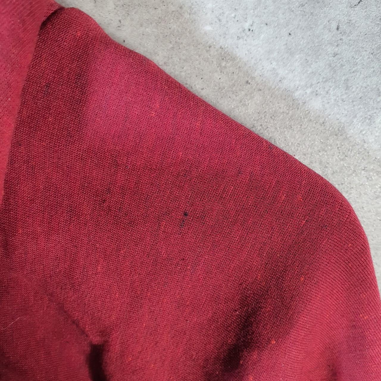 Vintage Nike Tech Fleece Hoodie Men’s Small Red Swoosh Y2K Pullover