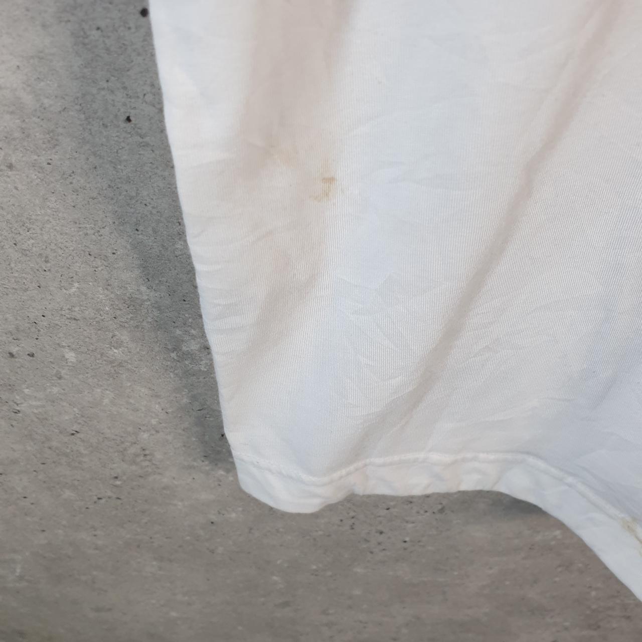 Vintage Nike Club Spellout T Shirt Men’s Large White Swoosh Logo