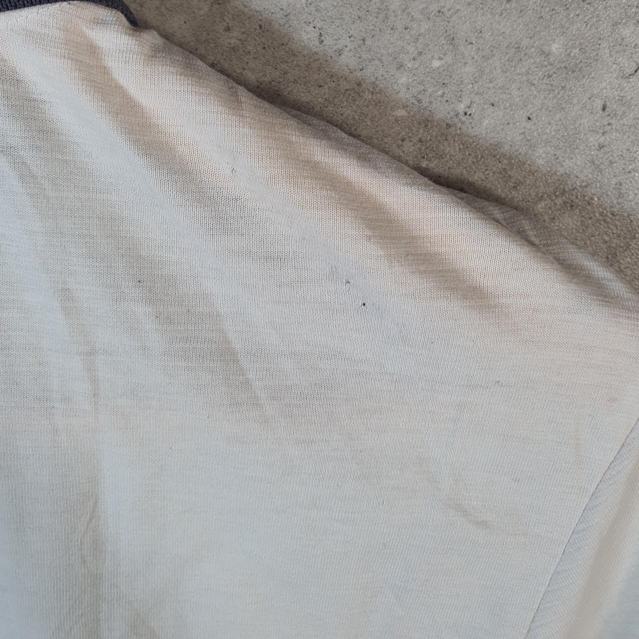 Vintage Lee Denim Polo Shirt Men’s Small White Muscle Fit Embroidered Logo