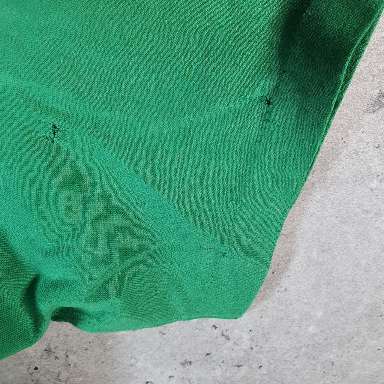 Vintage Trench New York Jets NFL 90s USA Single Stitch T Shirt Men’s Medium Green