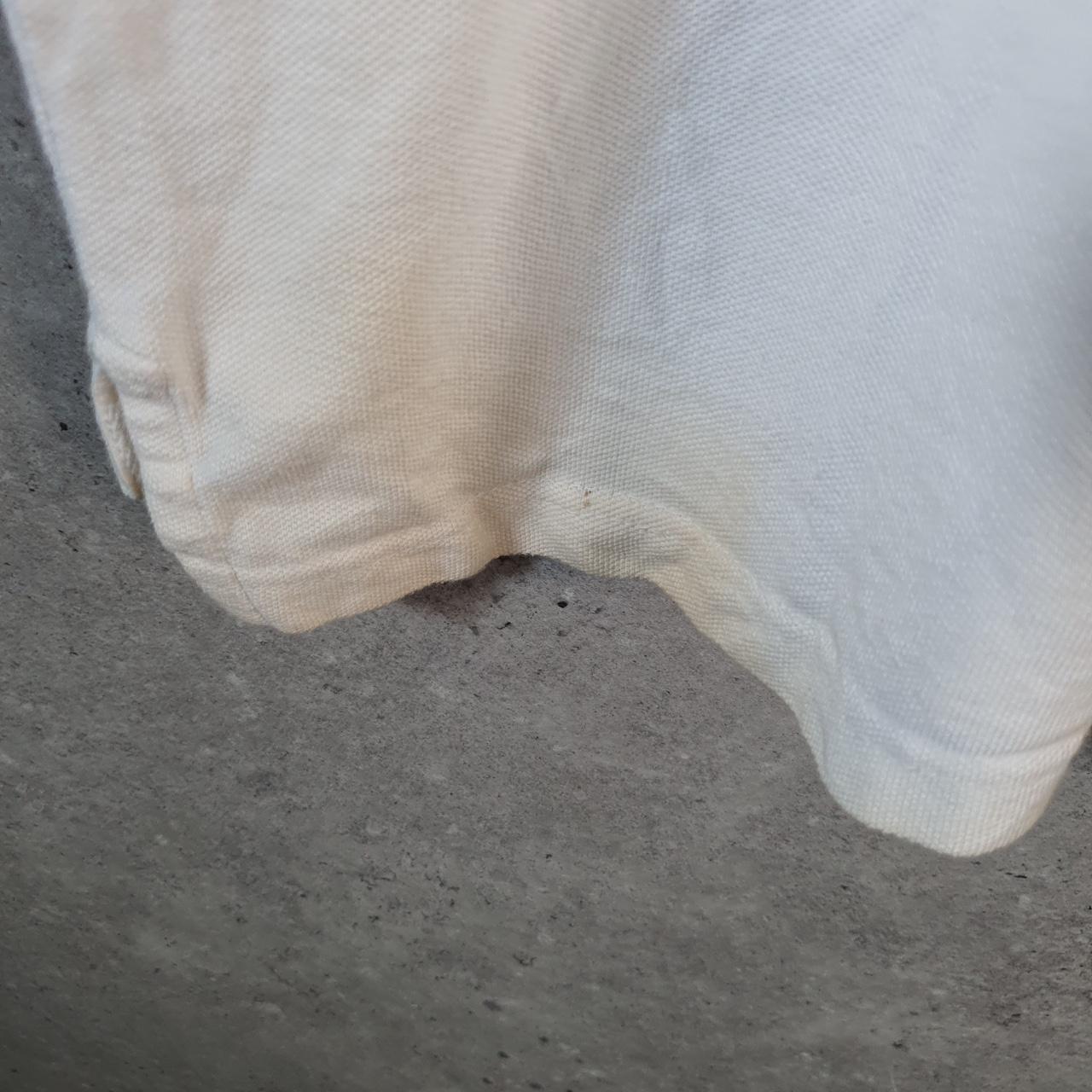 Vintage Puma Spellout Polo Shirt Men’s Large White sports Logo Athletic