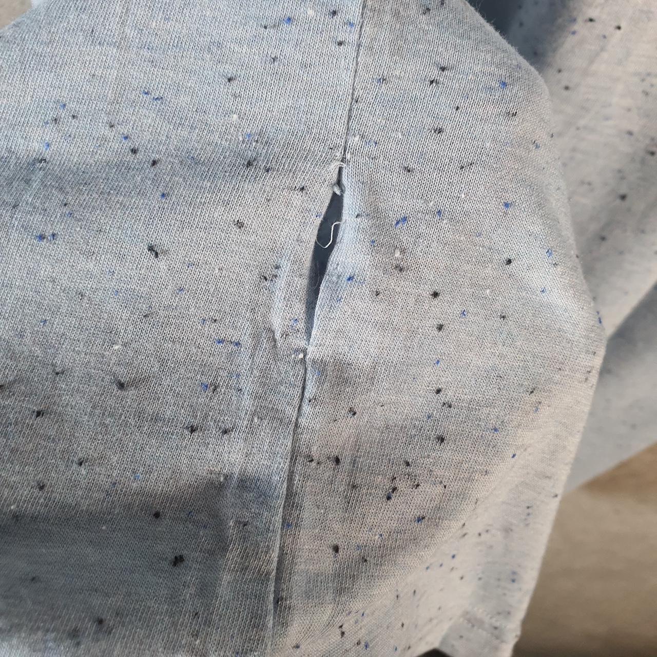 Vintage Adidas Spellout Graphic T Shirt Men’s Small Blue Three Stripes Logo