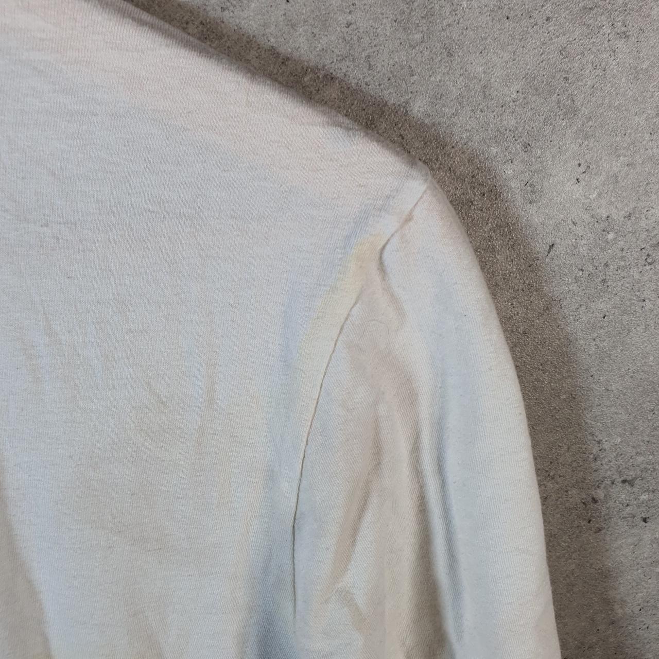 Vintage Nike Club Spellout T Shirt Men’s Medium White Logo Swoosh Athletic