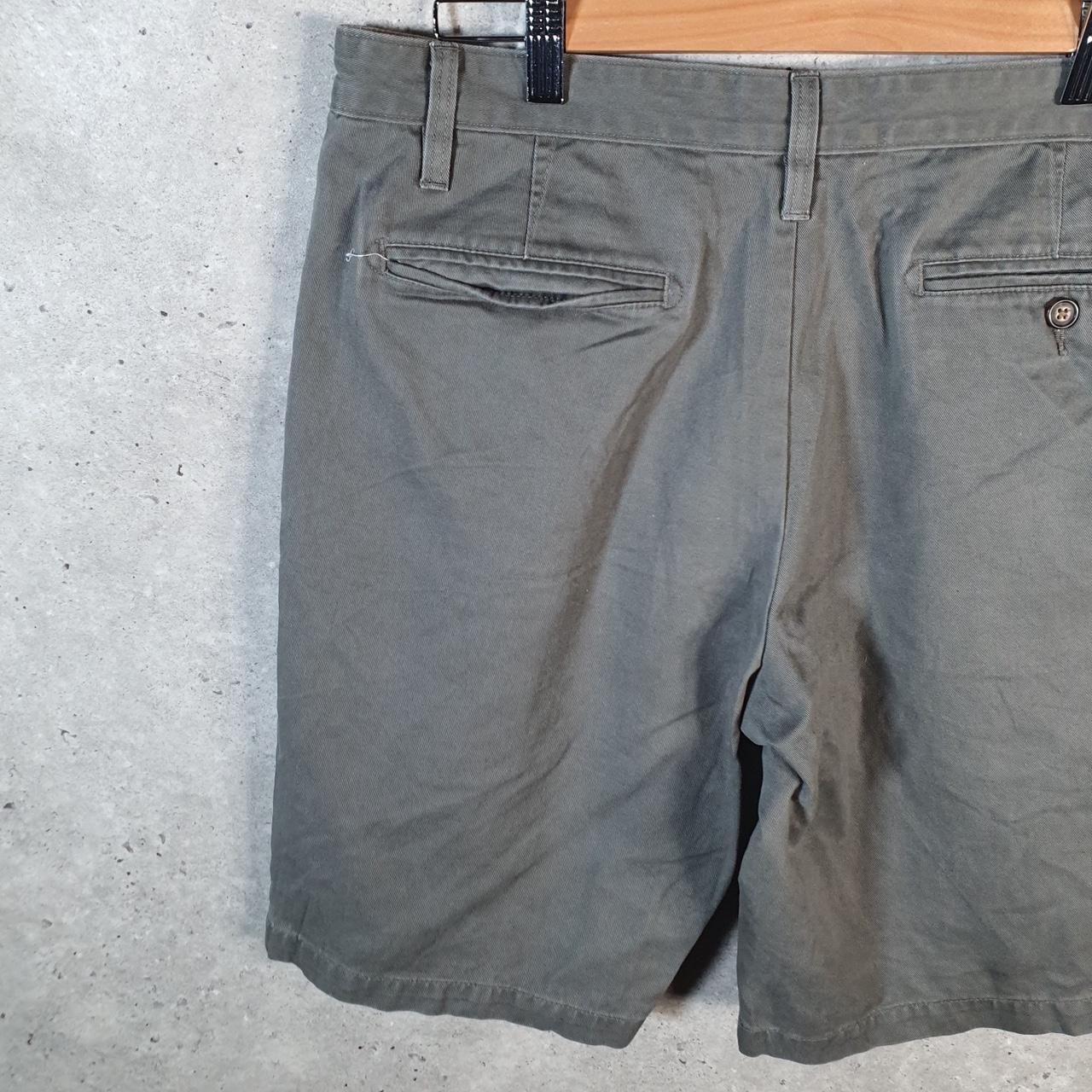 Vintage Dockers Chino Shorts Jorts Cargo Men’s W34 Grey Baggy Cotton