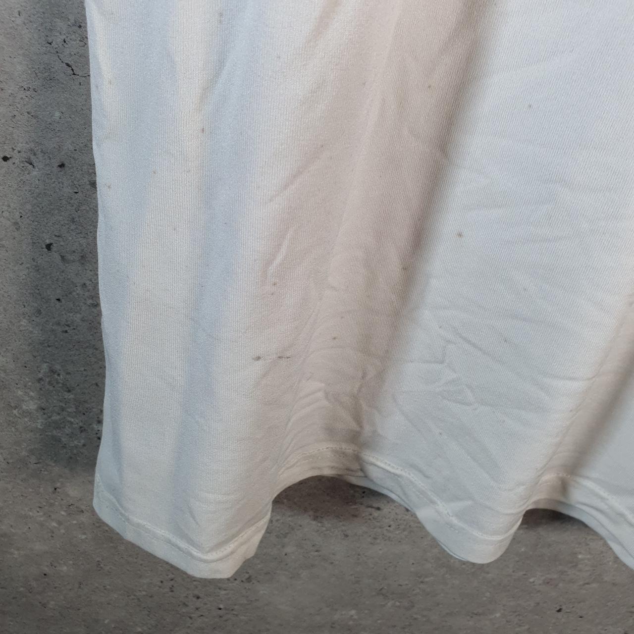 Vintage Nike Fit Dry T Shirt Womens Large White Sports Swoosh Athletic