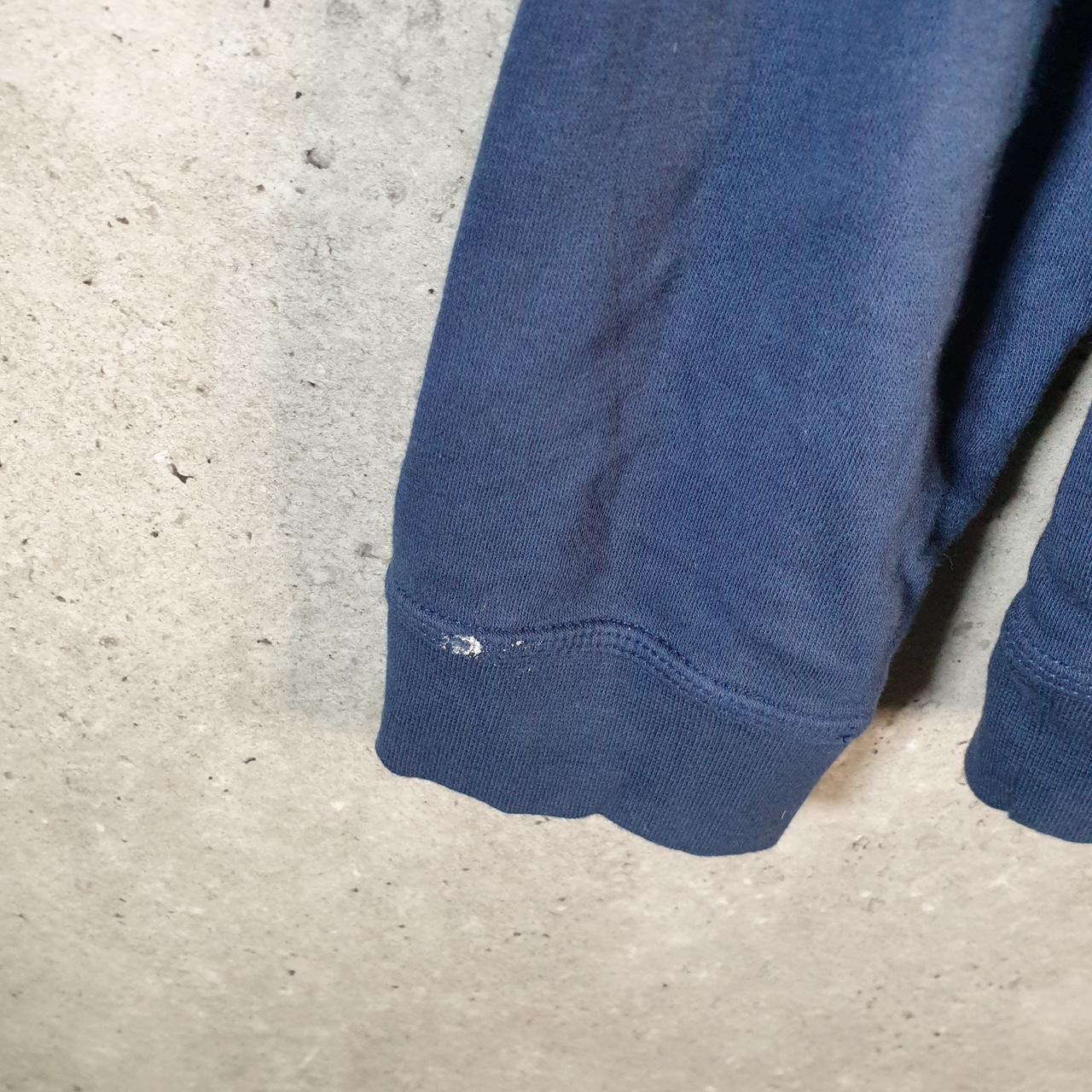 Vintage Nike Club Hoodie Womens XL Navy Blue Swoosh Y2K Pullover