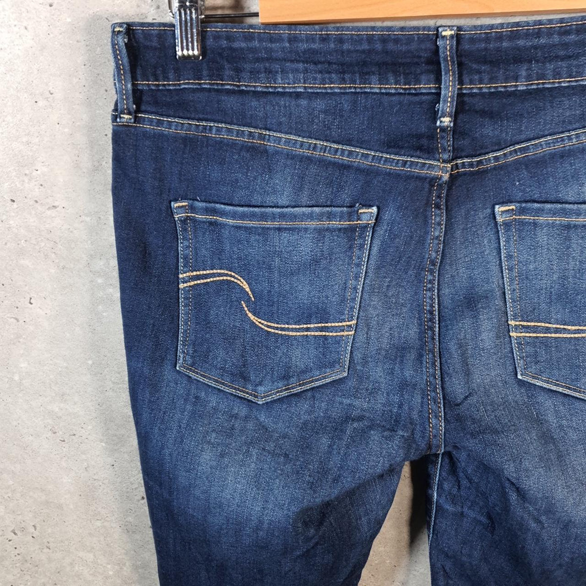 Vintage Levi’s Baggy Shorts Jorts Cargo Womens W31 Blue Relaxed Denim
