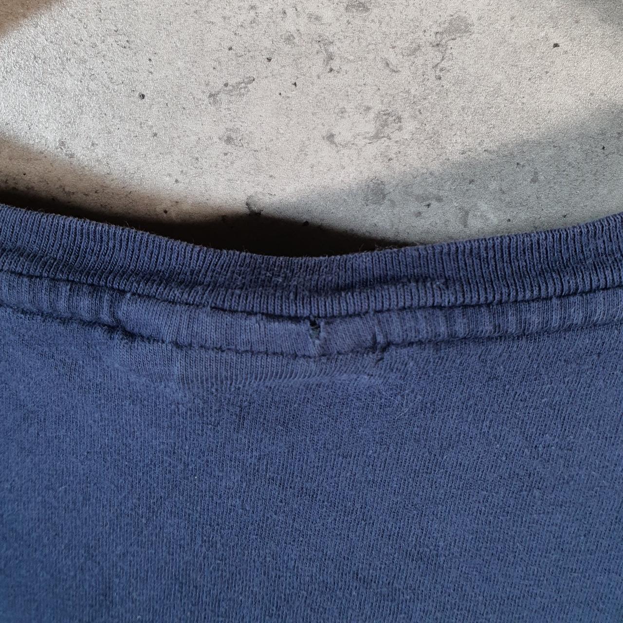 Vintage Ralph Lauren Polo T Shirt Men’s Large Blue Embroidered Custom Fit Pony