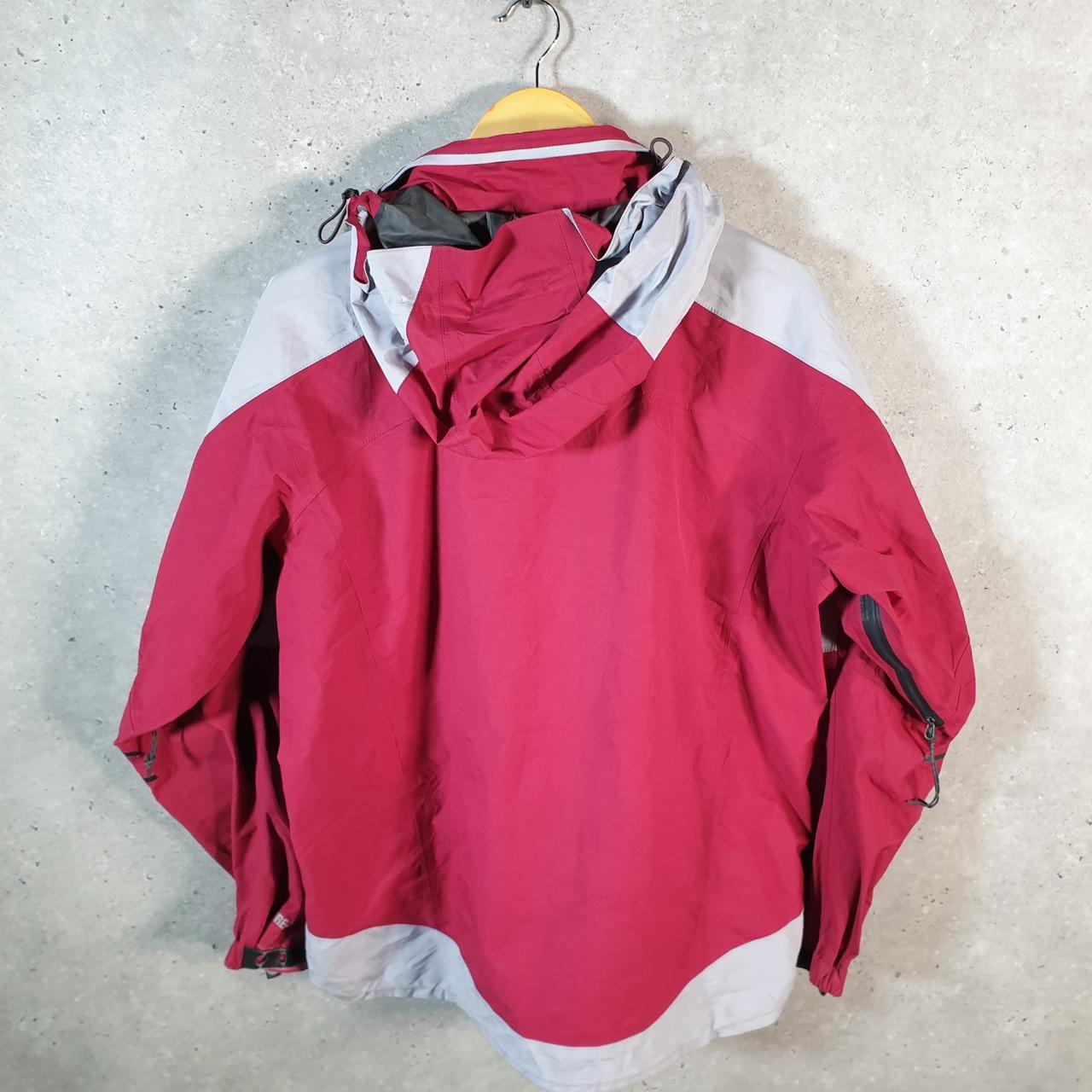 Vintage L.L. Bean Outdoors Nylon Jacket Womens Large Red Waterproof